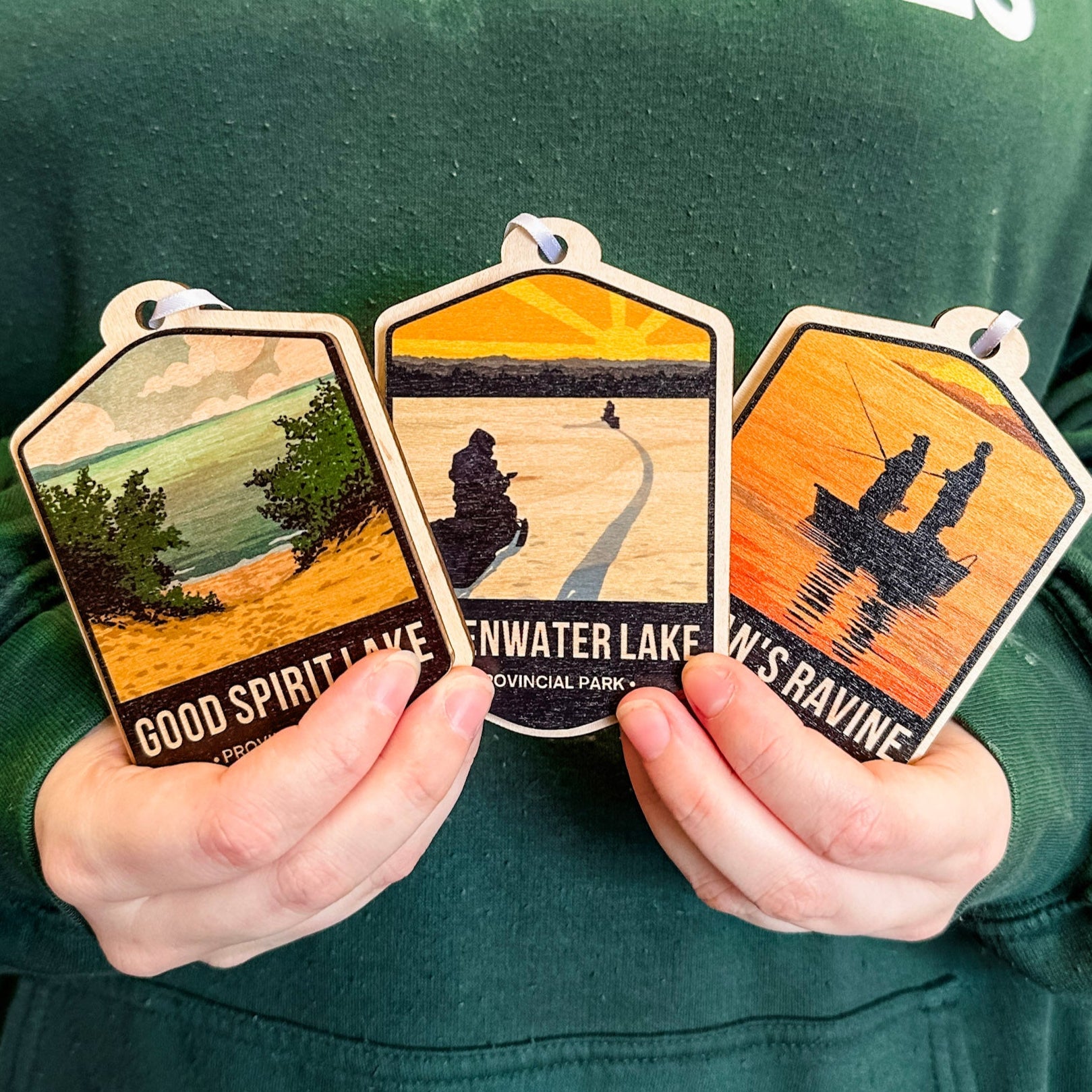 Saskatchewan Provincial Parks Collection | 3D Wood Ornaments