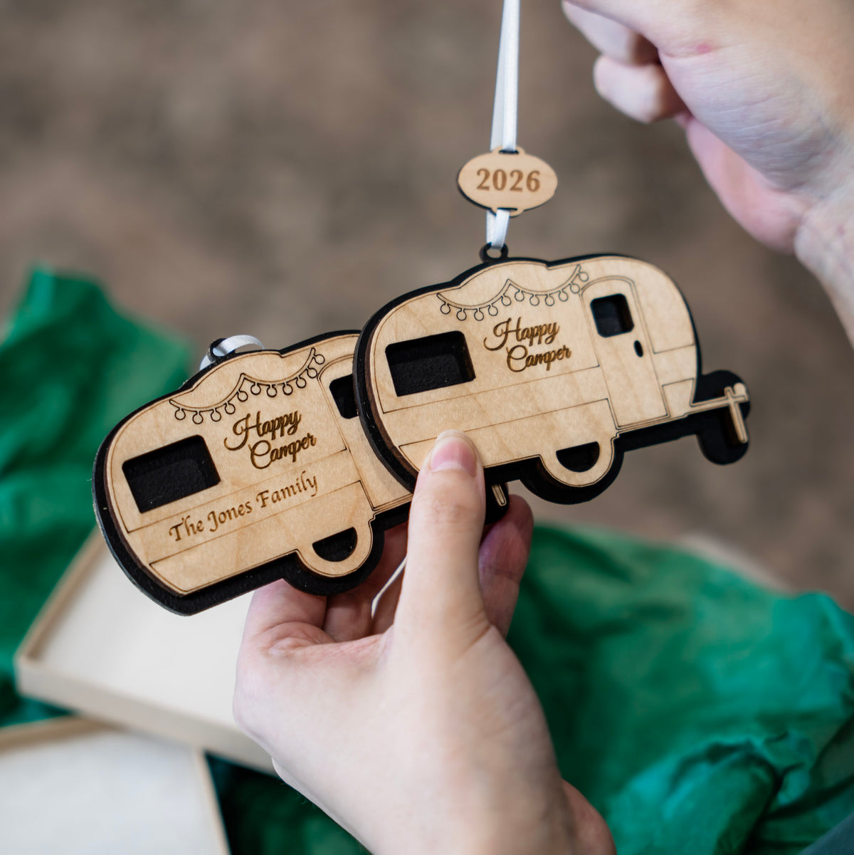 Happy Camper Ornament
