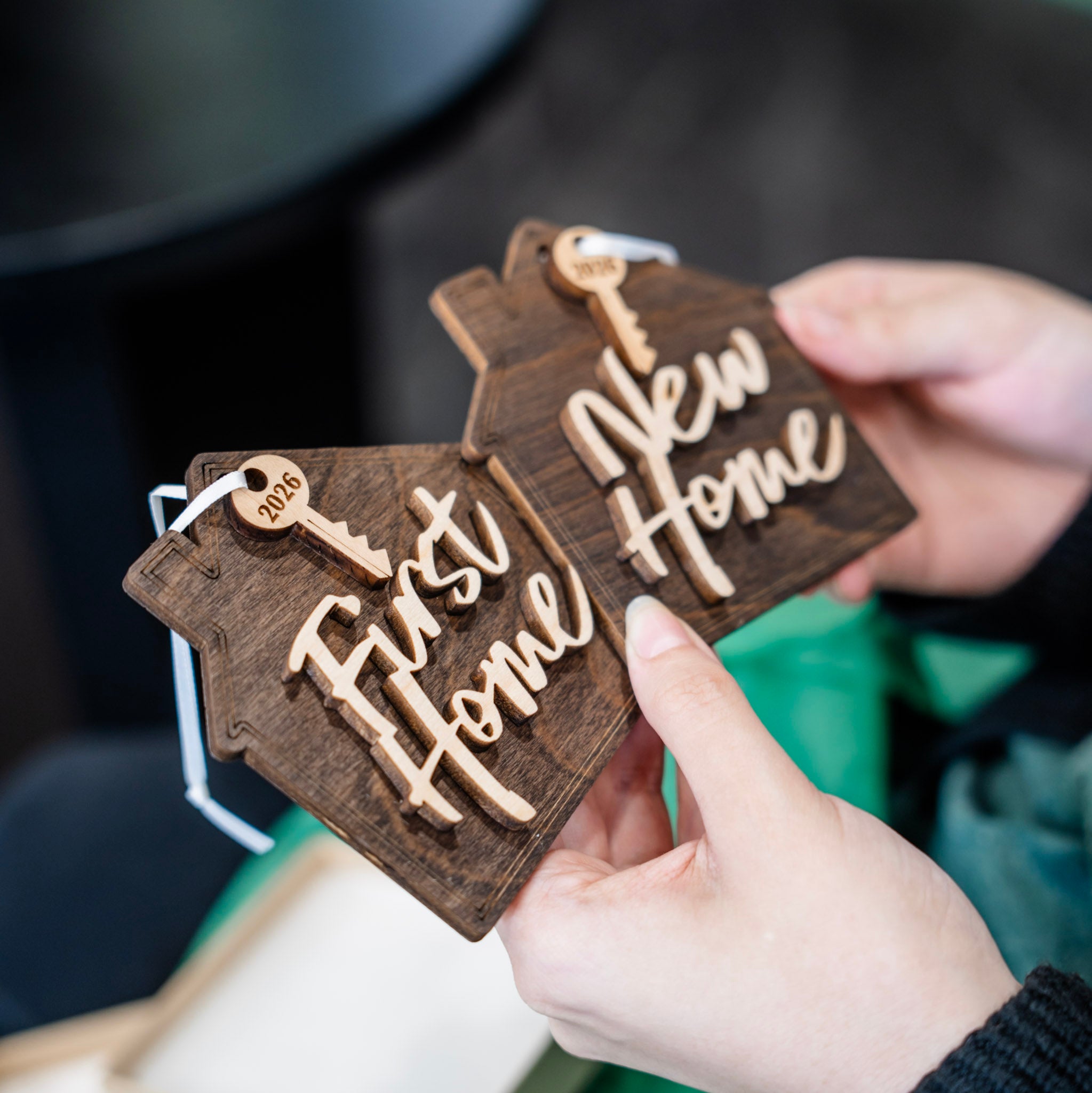 First / New Home with Year Ornament