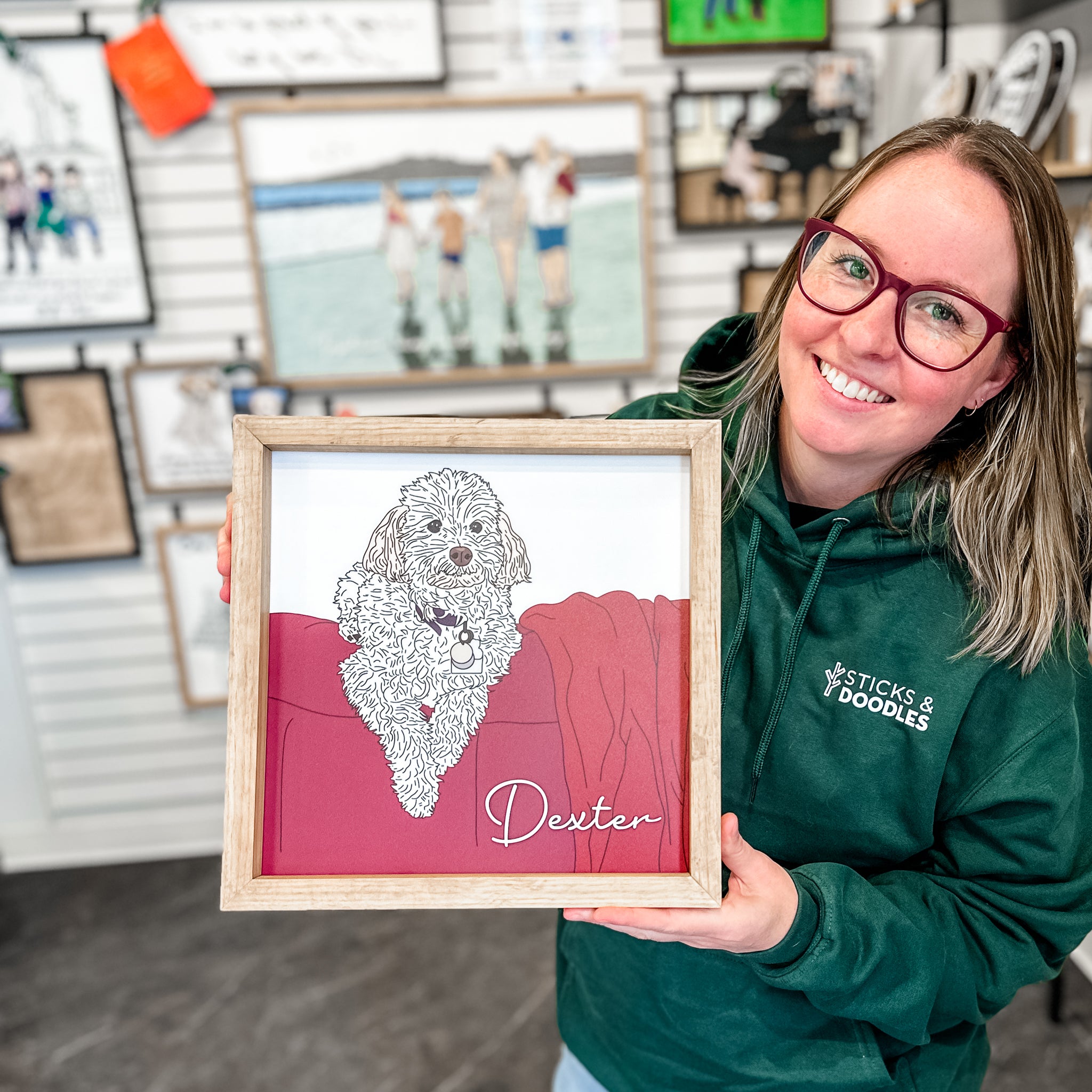 #Art Style_(2 to 4 Weeks) Colour Acrylic Print - Most Popular