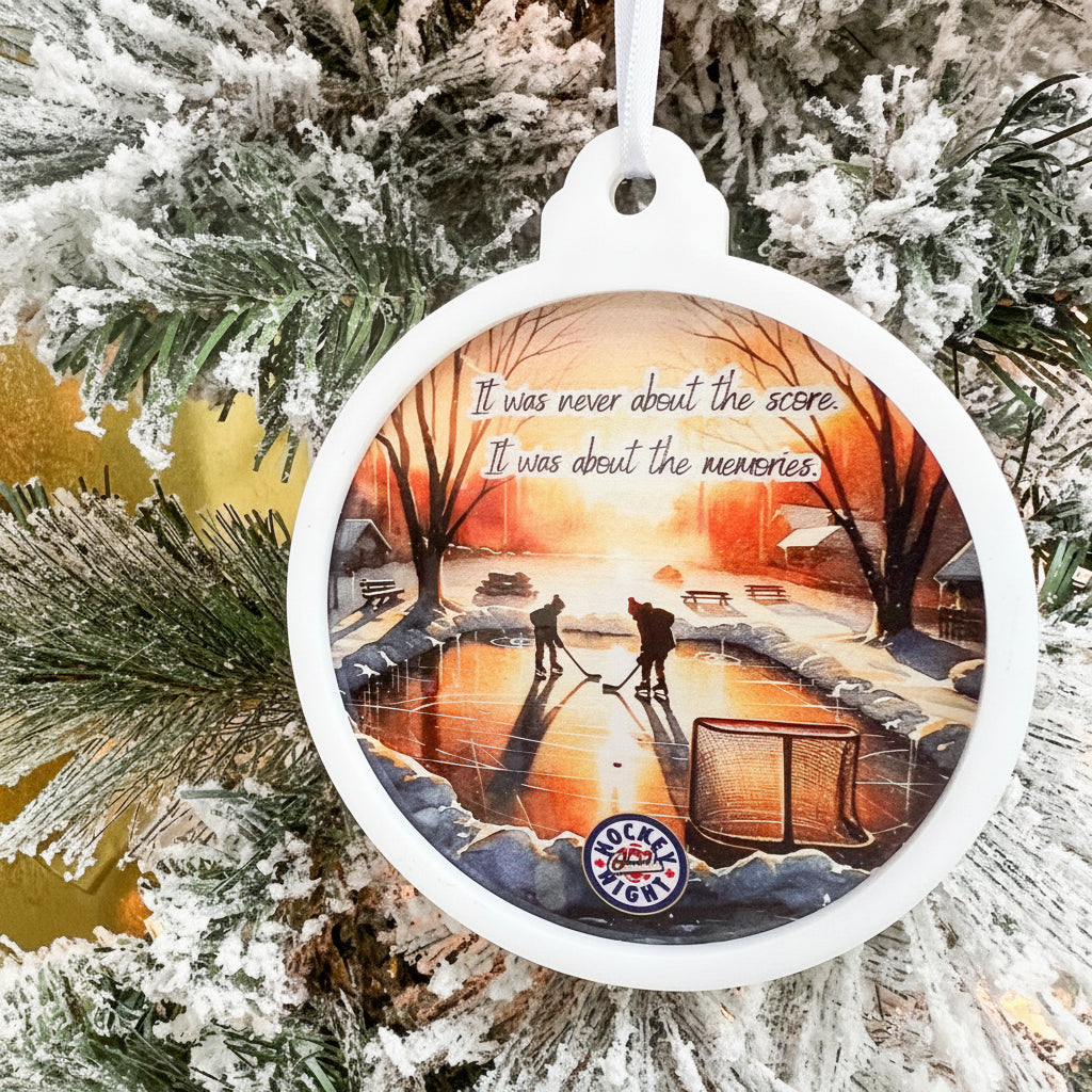 Hockey Night in Canada "It Was Never About the Score" Ornament