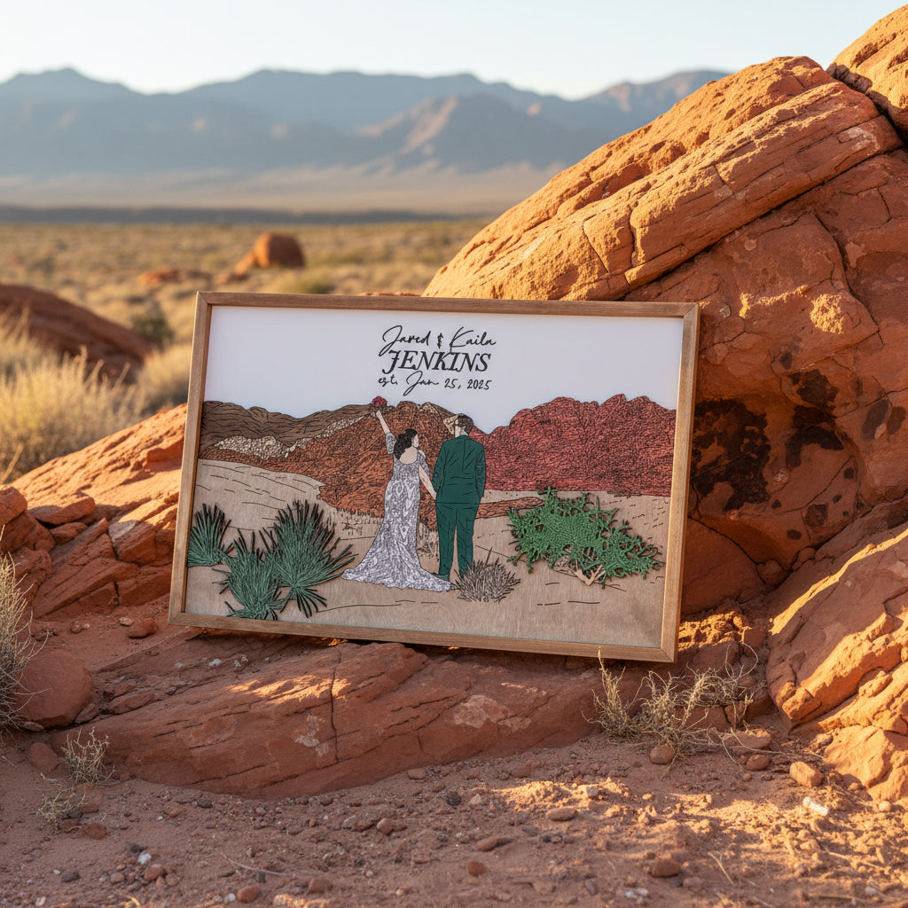 #Art Style_(8 to 12 Weeks) 3D Hand Painted Wood - Premium