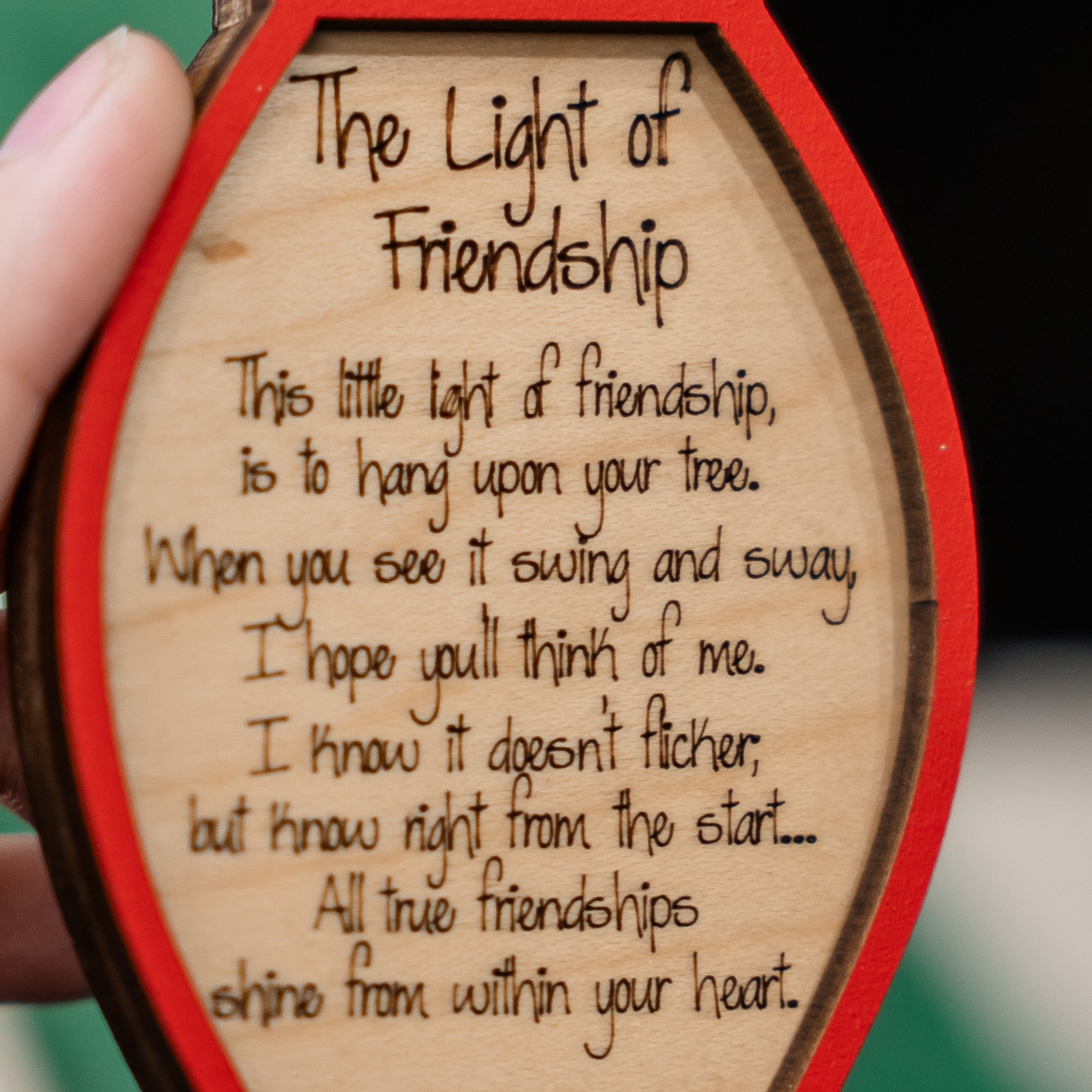 The Light of Friendship Ornament