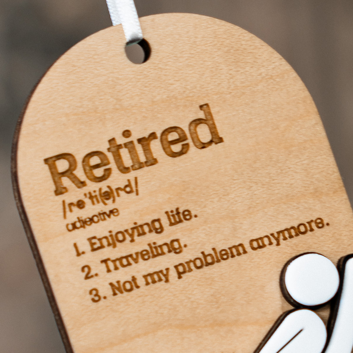 Retired Definition Ornament