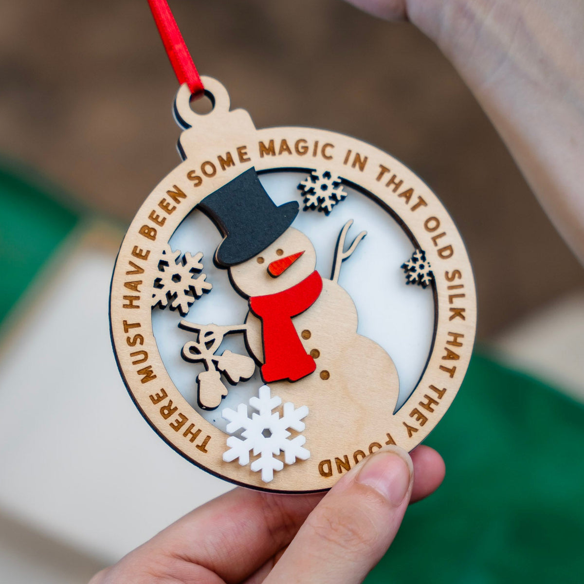 Frosty the Snowman Ornament