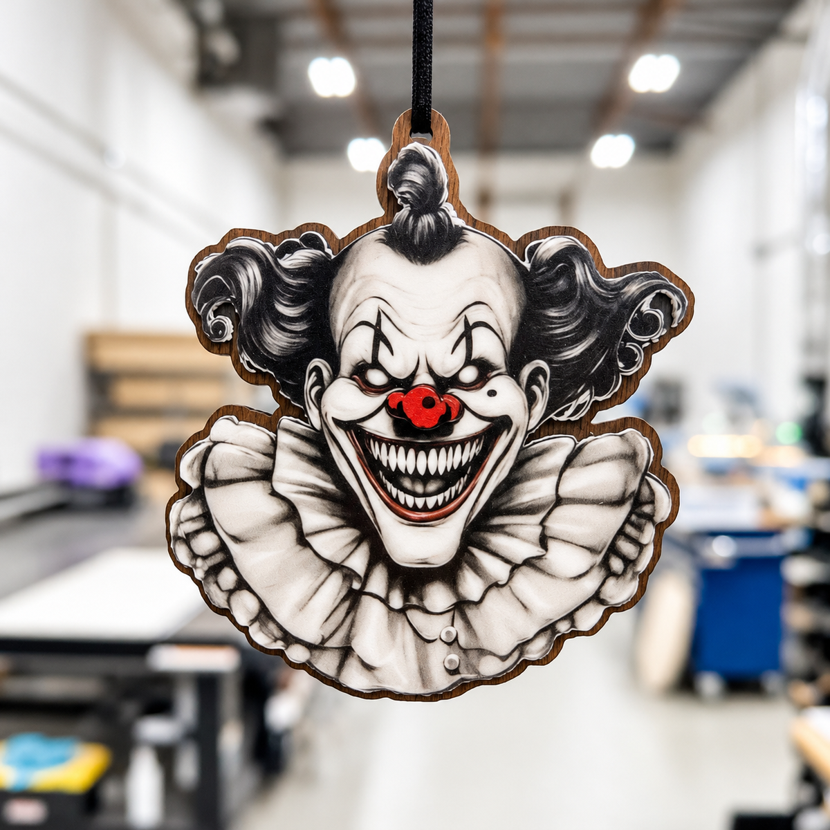 Creepy Clown Ornament
