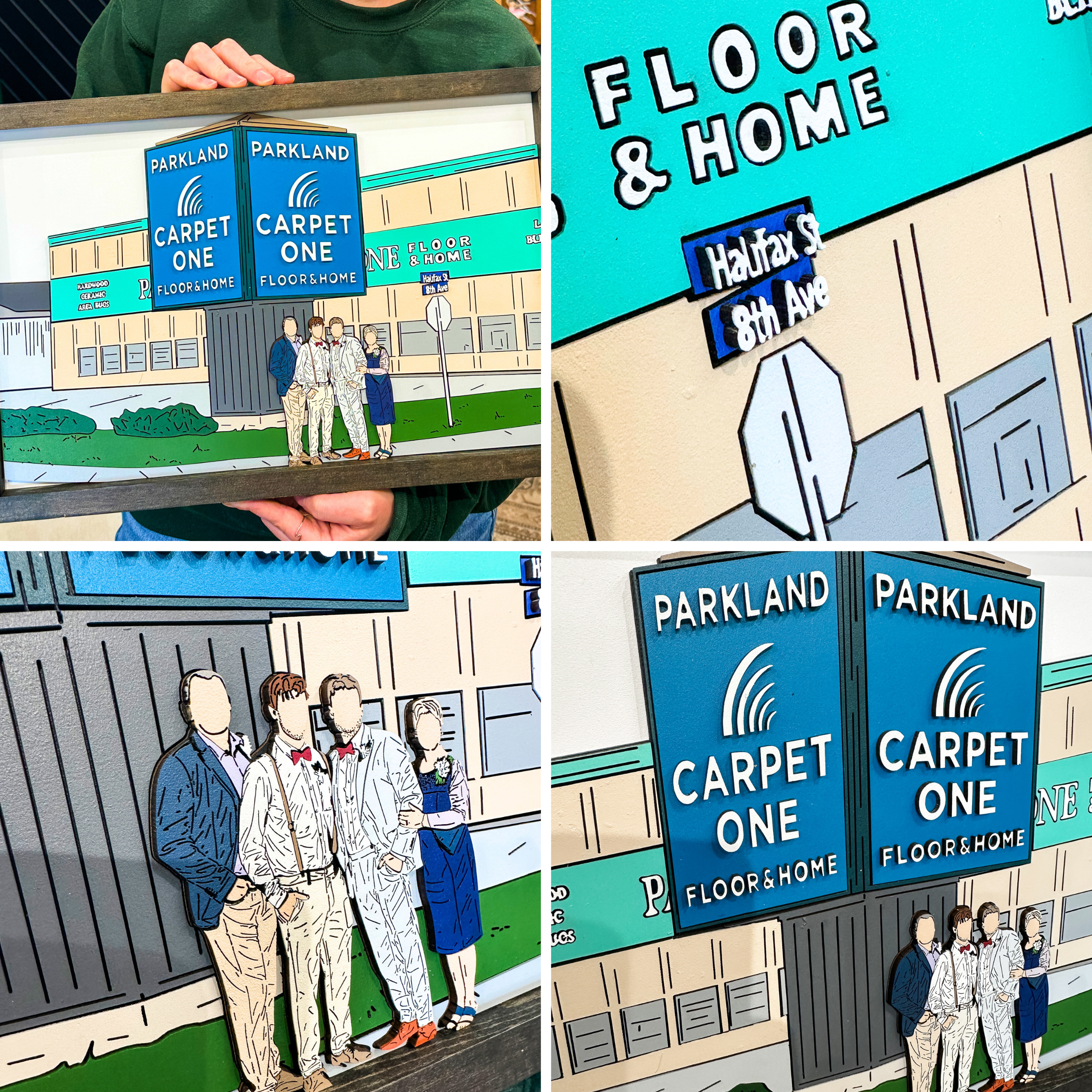 #Art Style_(8 to 12 Weeks) 3D Hand Painted Wood - Premium