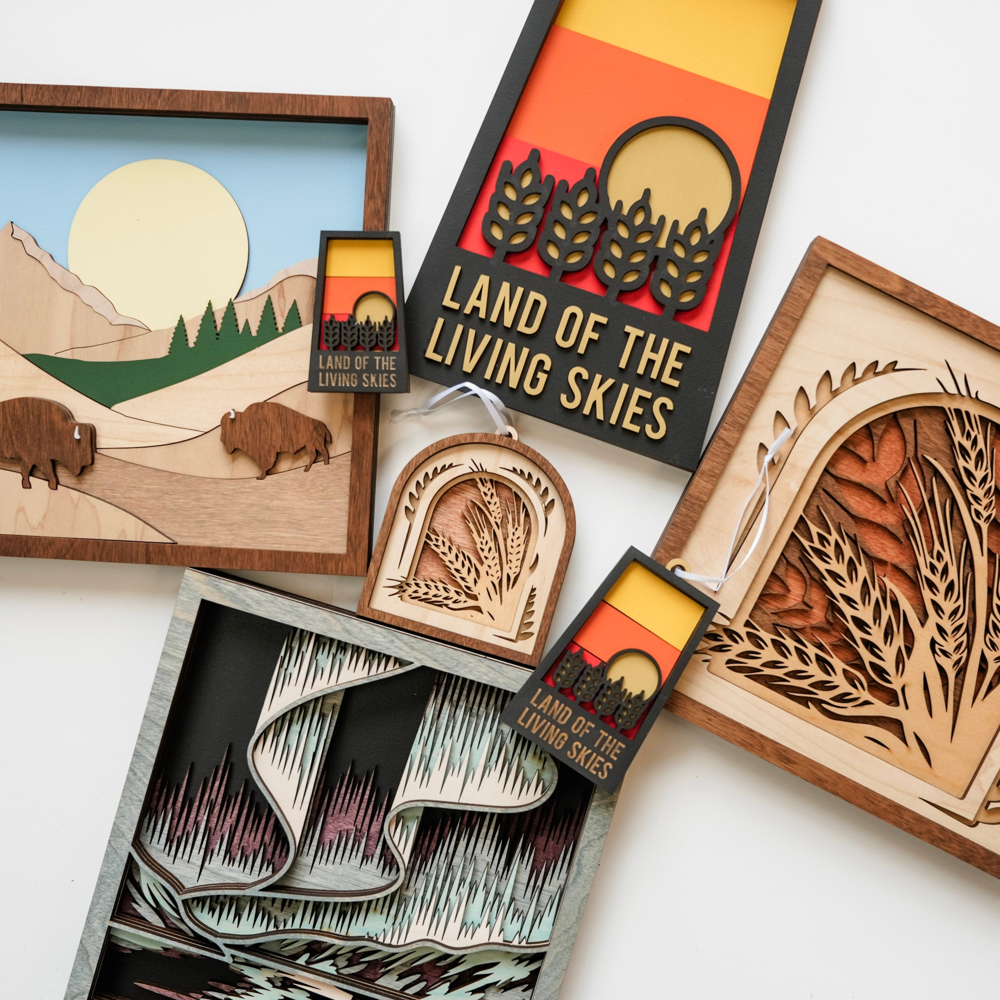 The Prairie Wood Artwork Collection