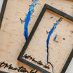 Last Mountain Lake 3D Wood Map