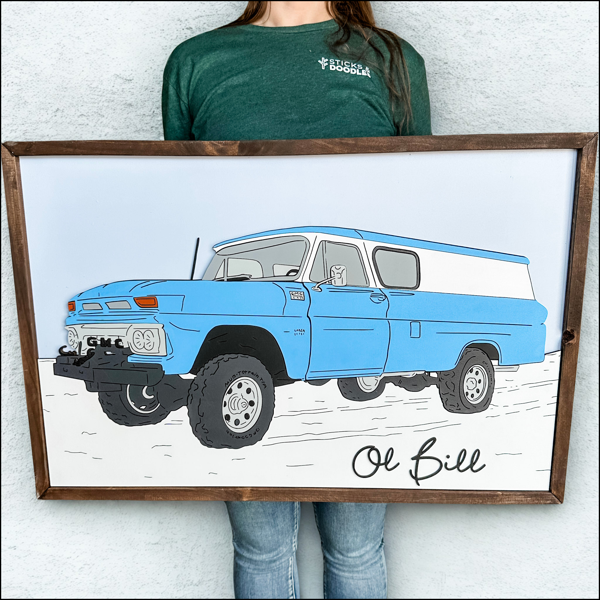 Vehicles & Machines Portrait • Hand-Painted 3D Artwork from Photo