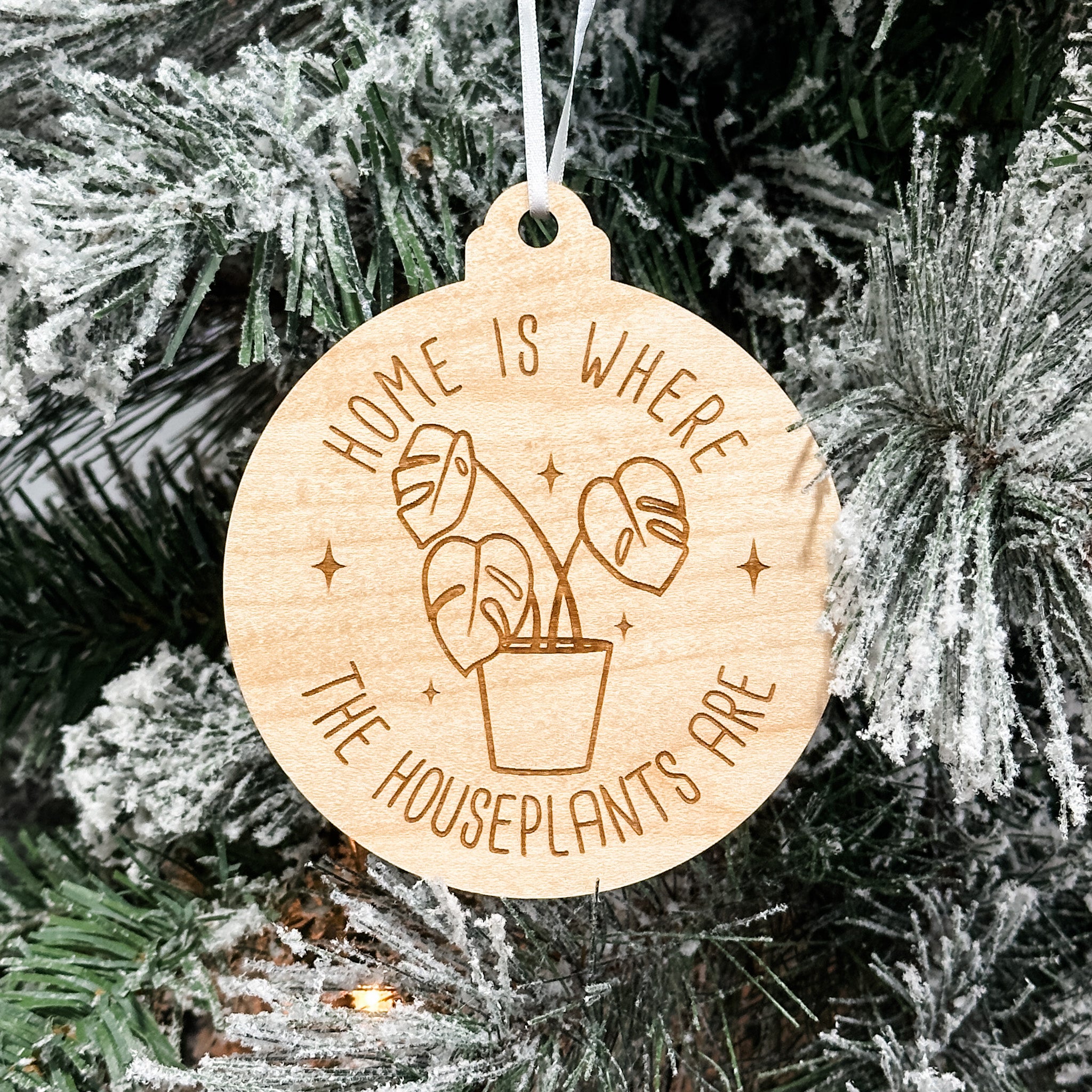 Home is Where the Houseplants Are Ornament