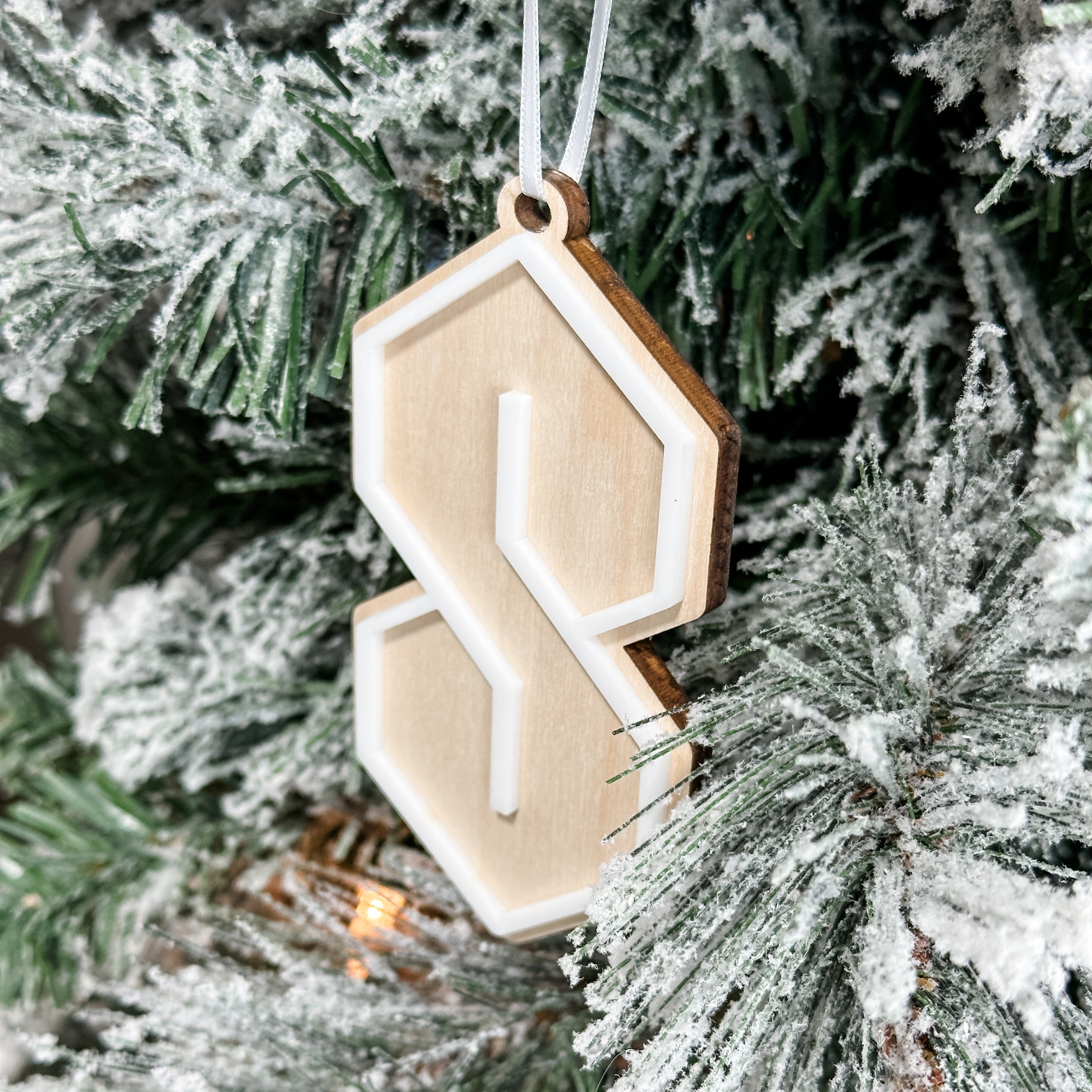 Retro Doodle 'S' That Everyone Drew Ornament