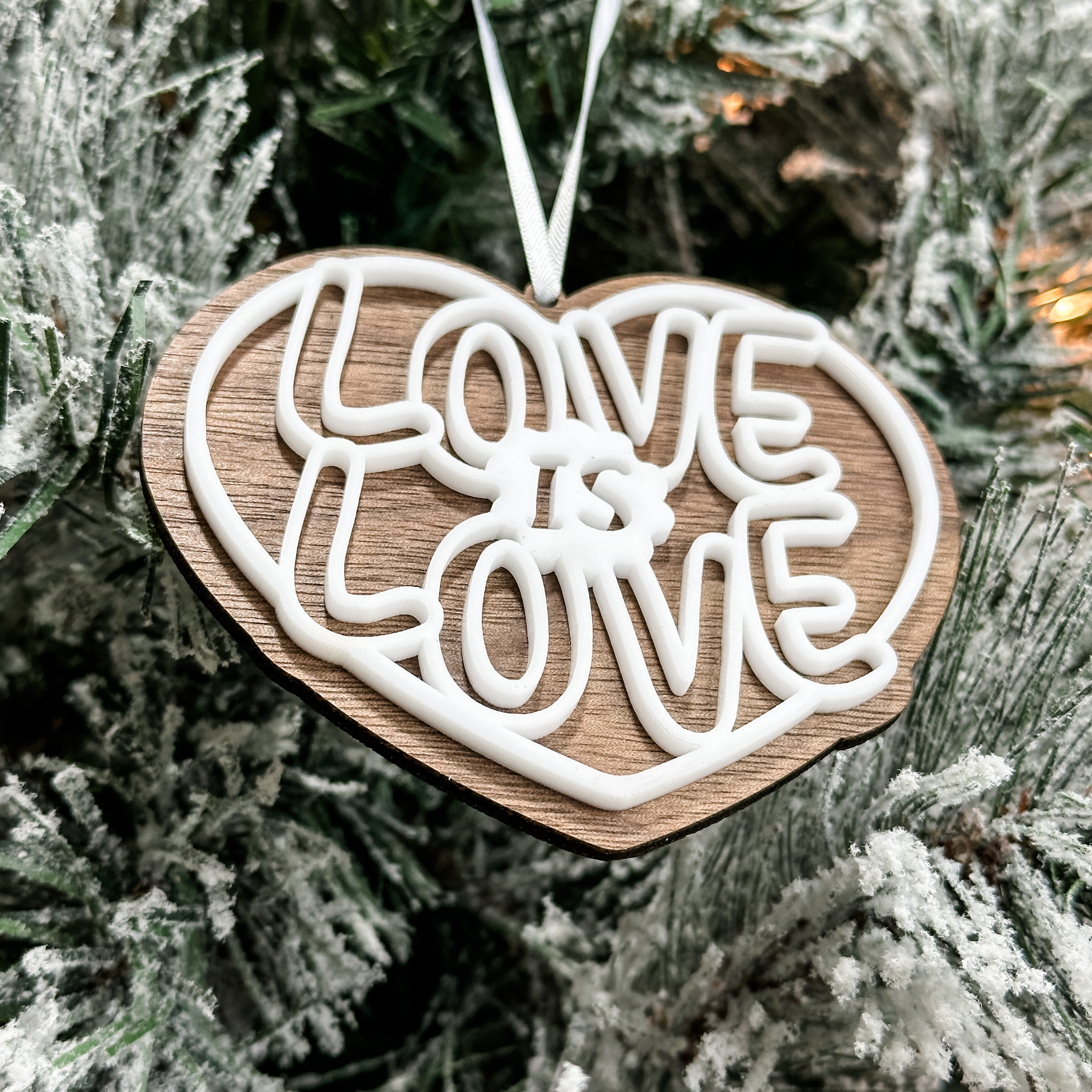 Love Is Love Ornament
