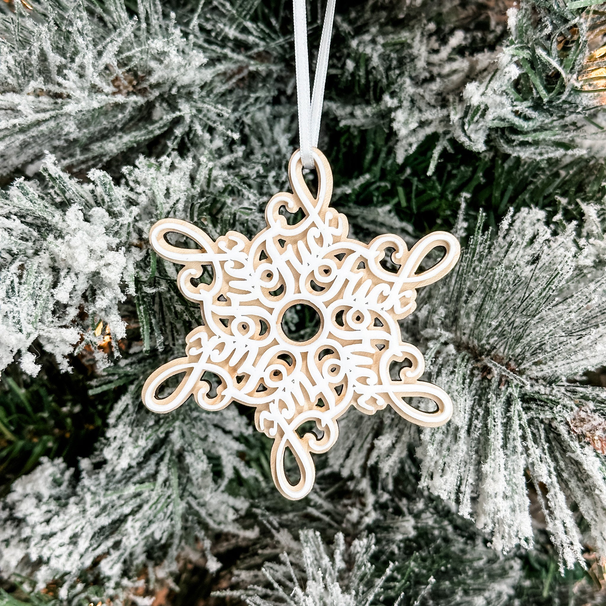 F*CK Flake • 3D Wood Ornament • Adult Gifts For Christmas
