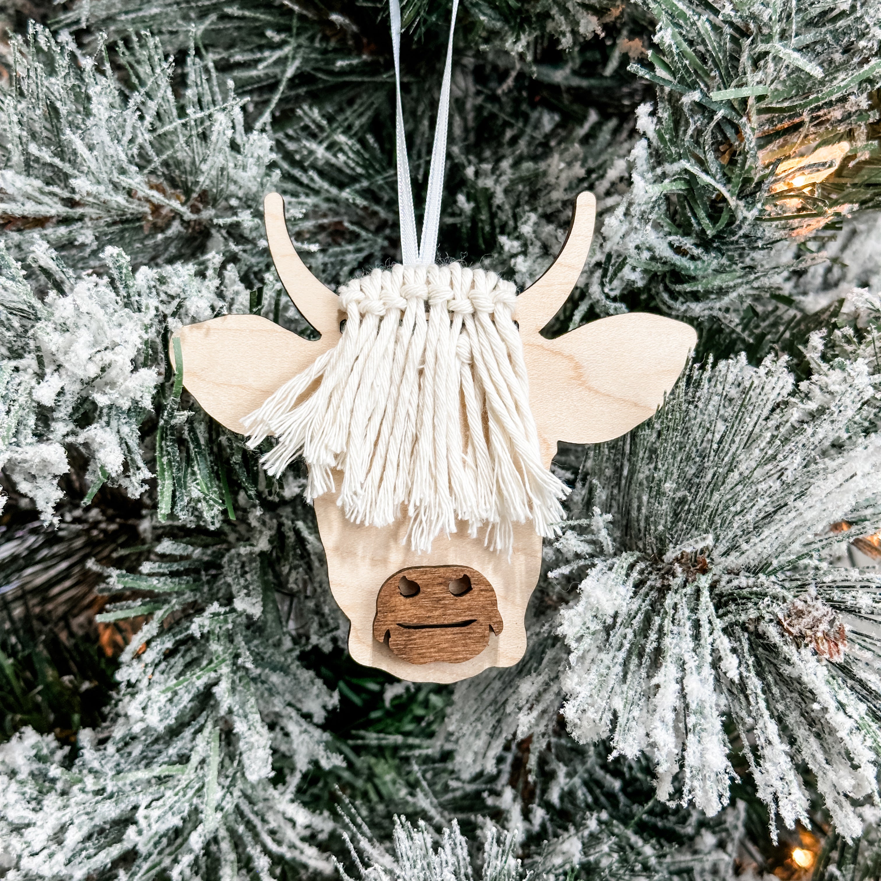 Make Your Own Highland Cow • 3D Activity Ornament • For Kids & Farmers