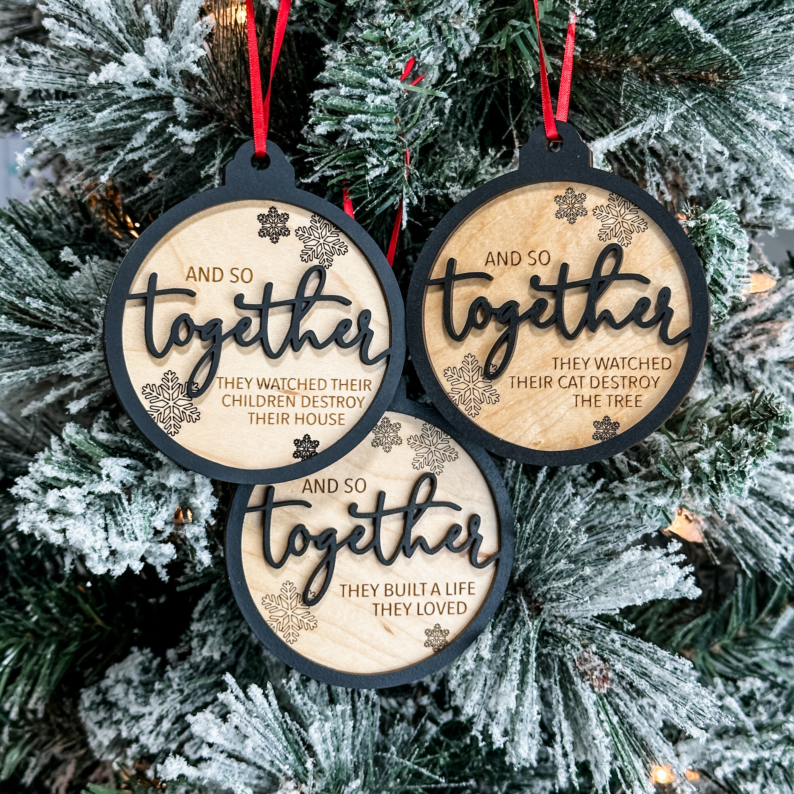 Together They Built a Life They Loved Ornament
