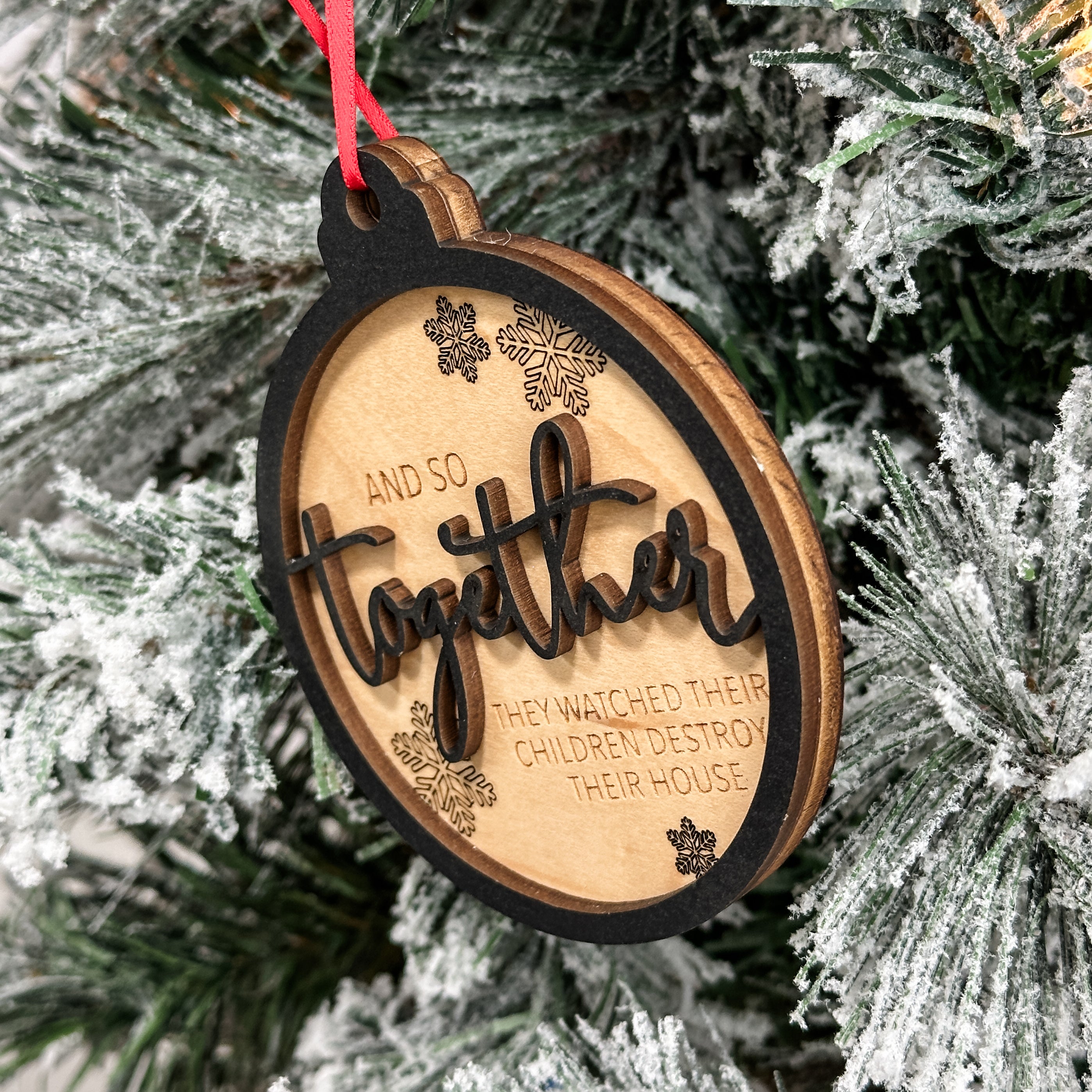 Together They Built a Life They Loved Ornament