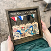 2026 Run Regina Queen City Quad Medal Display