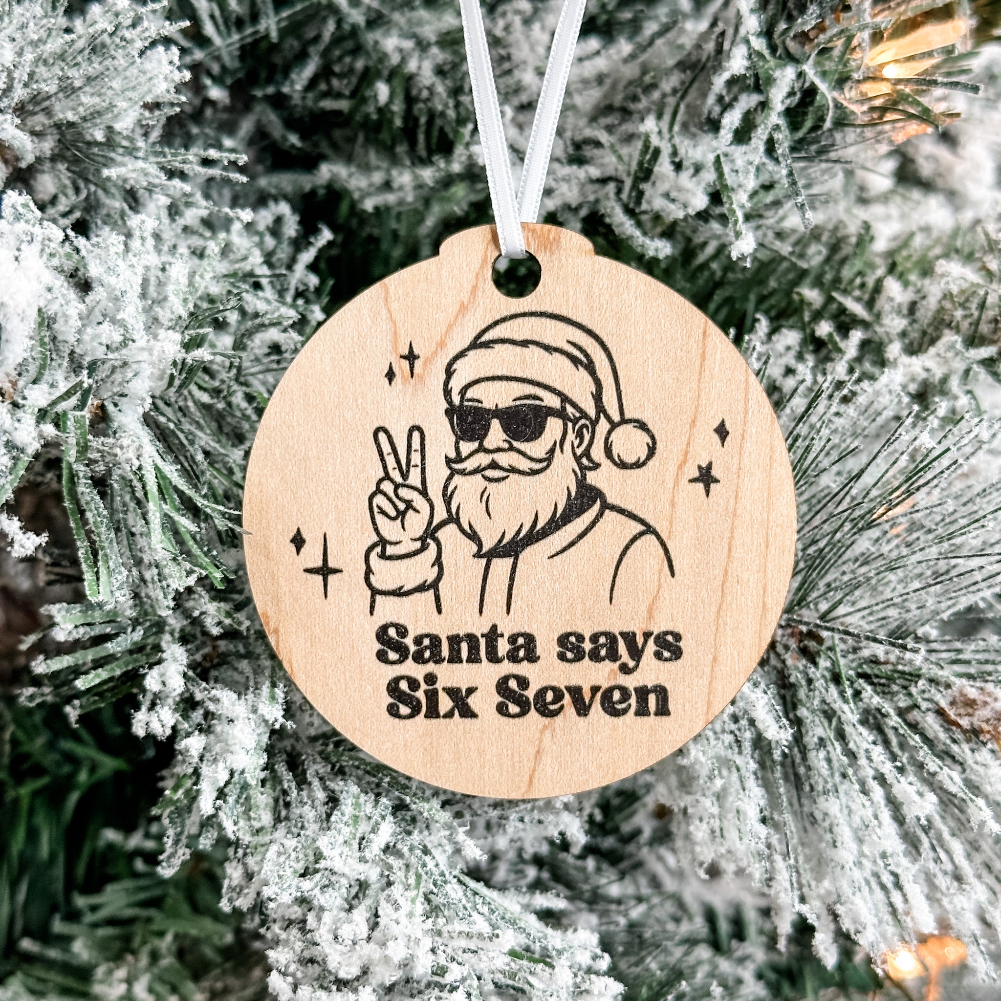 Assorted Funny Puns, Inspirational, and Festive Ornaments