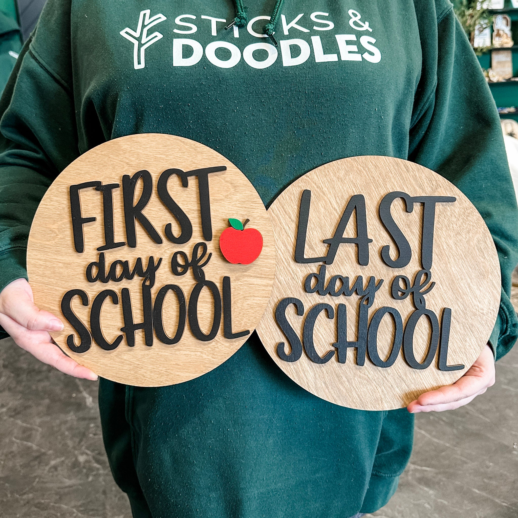 First Day / Last Day of School Reversible Sign