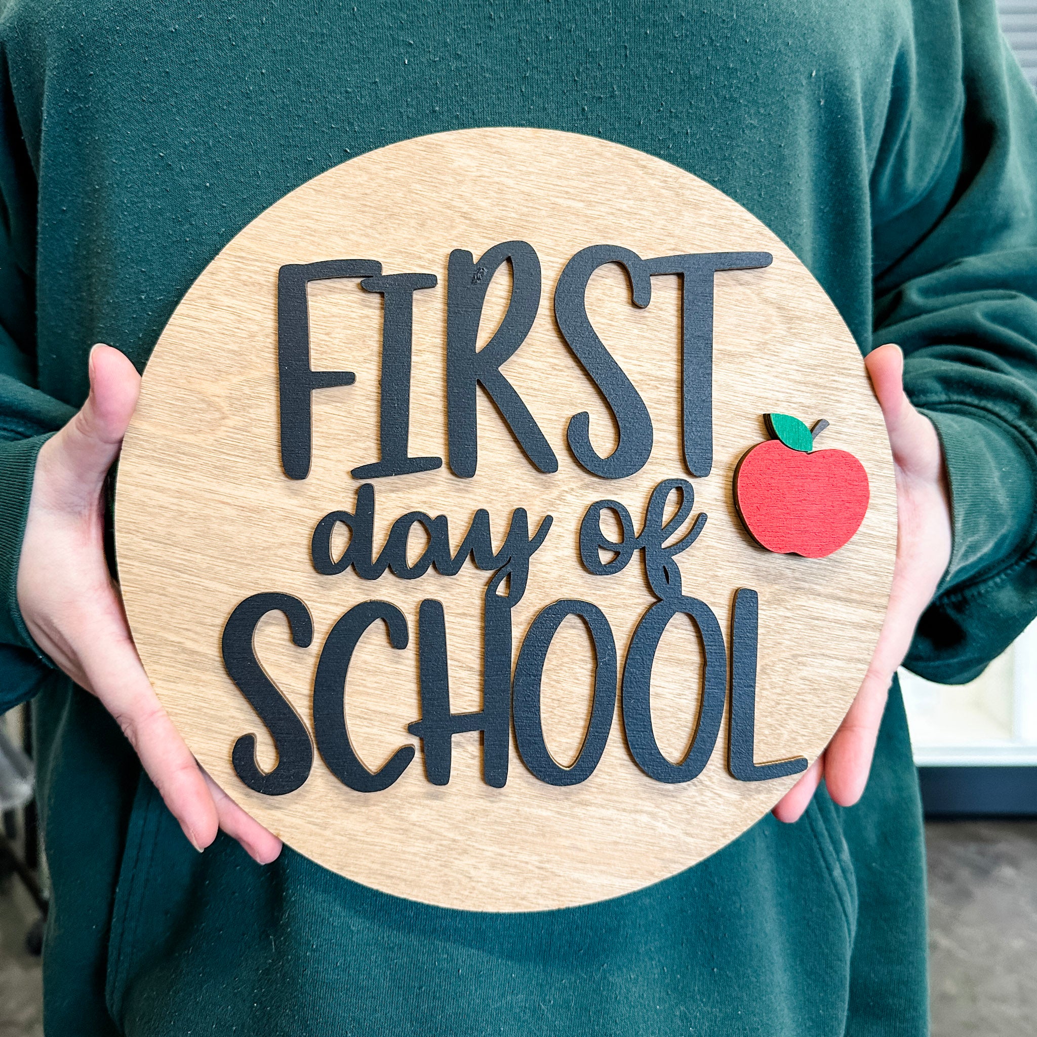 First Day / Last Day Reversible Sign