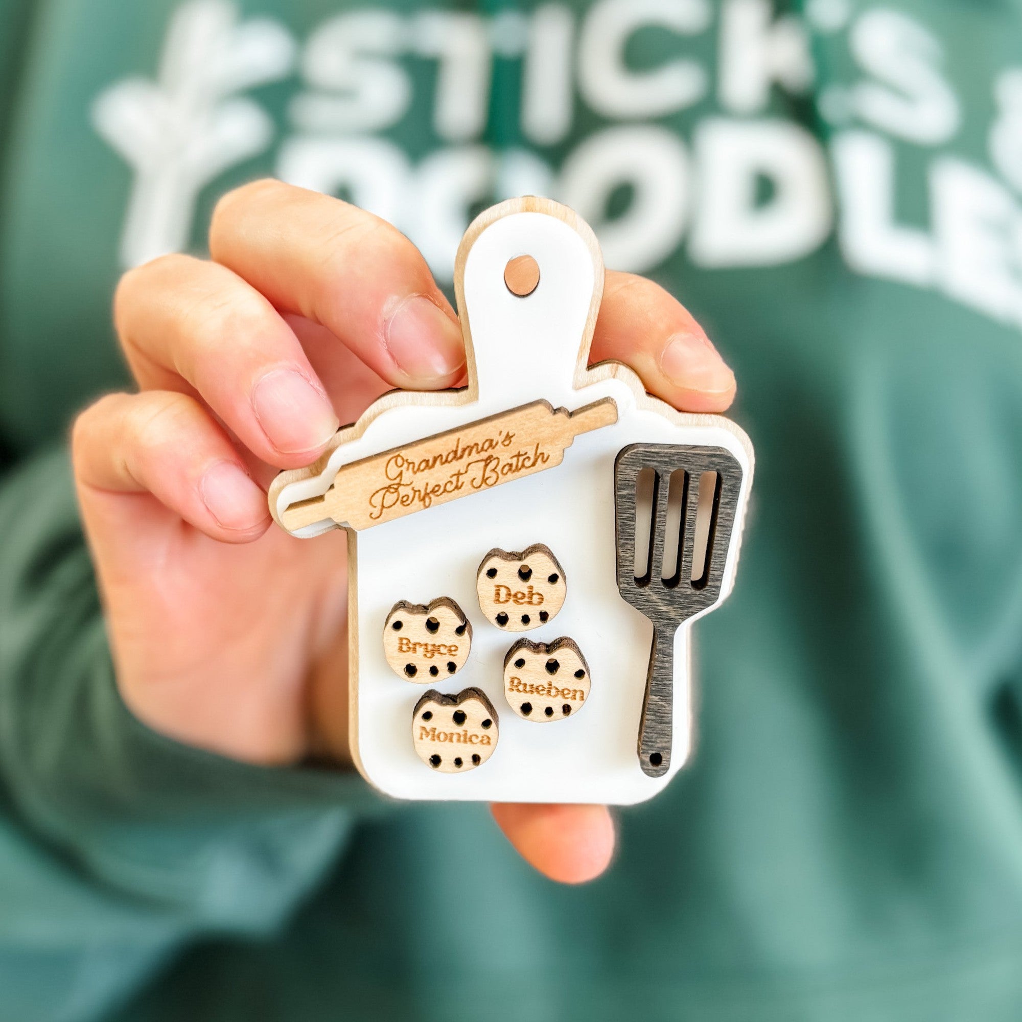 Grandma's Perfect Batch Ornament / Magnet - Sticks & Doodles