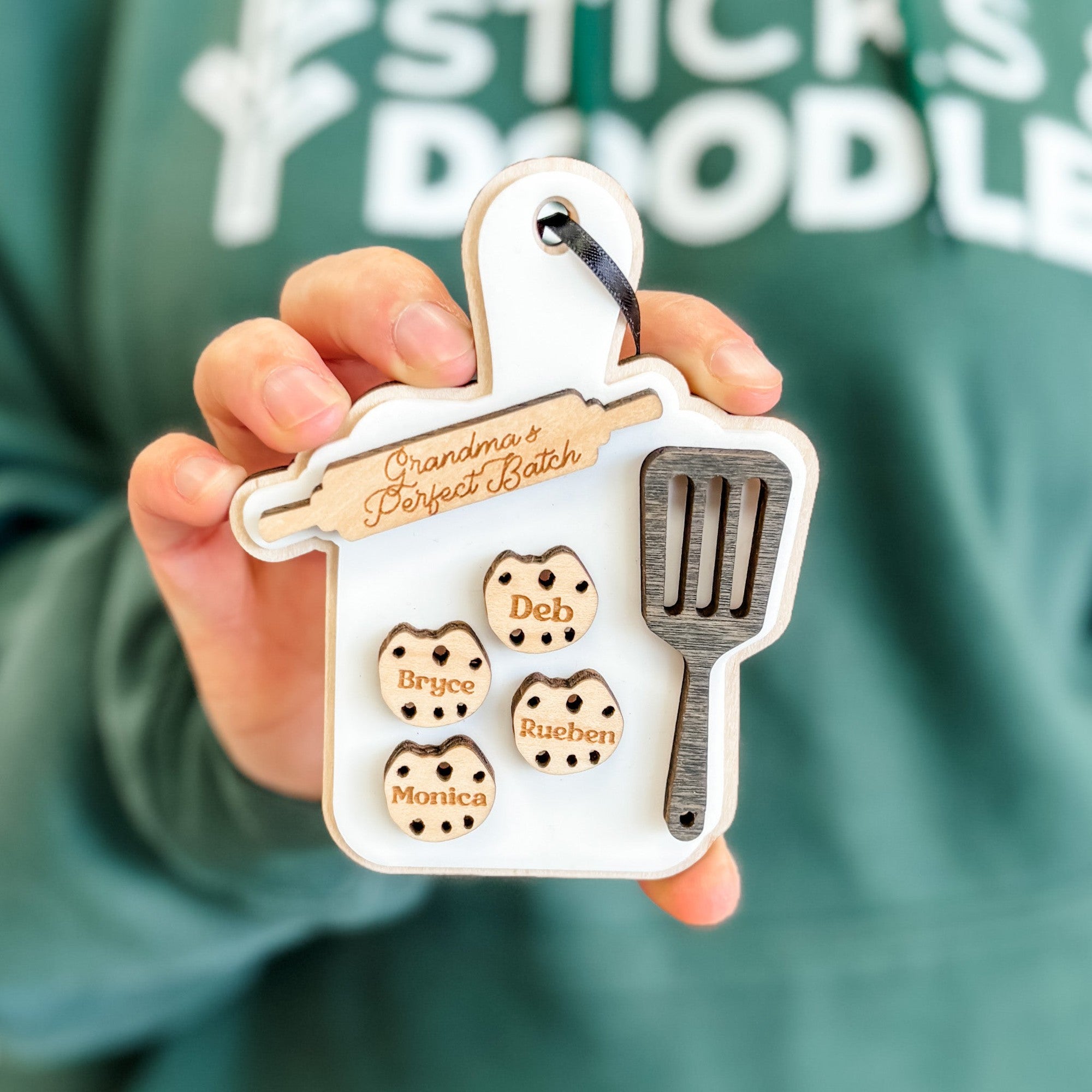 Grandma's Perfect Batch Ornament / Magnet - Sticks & Doodles