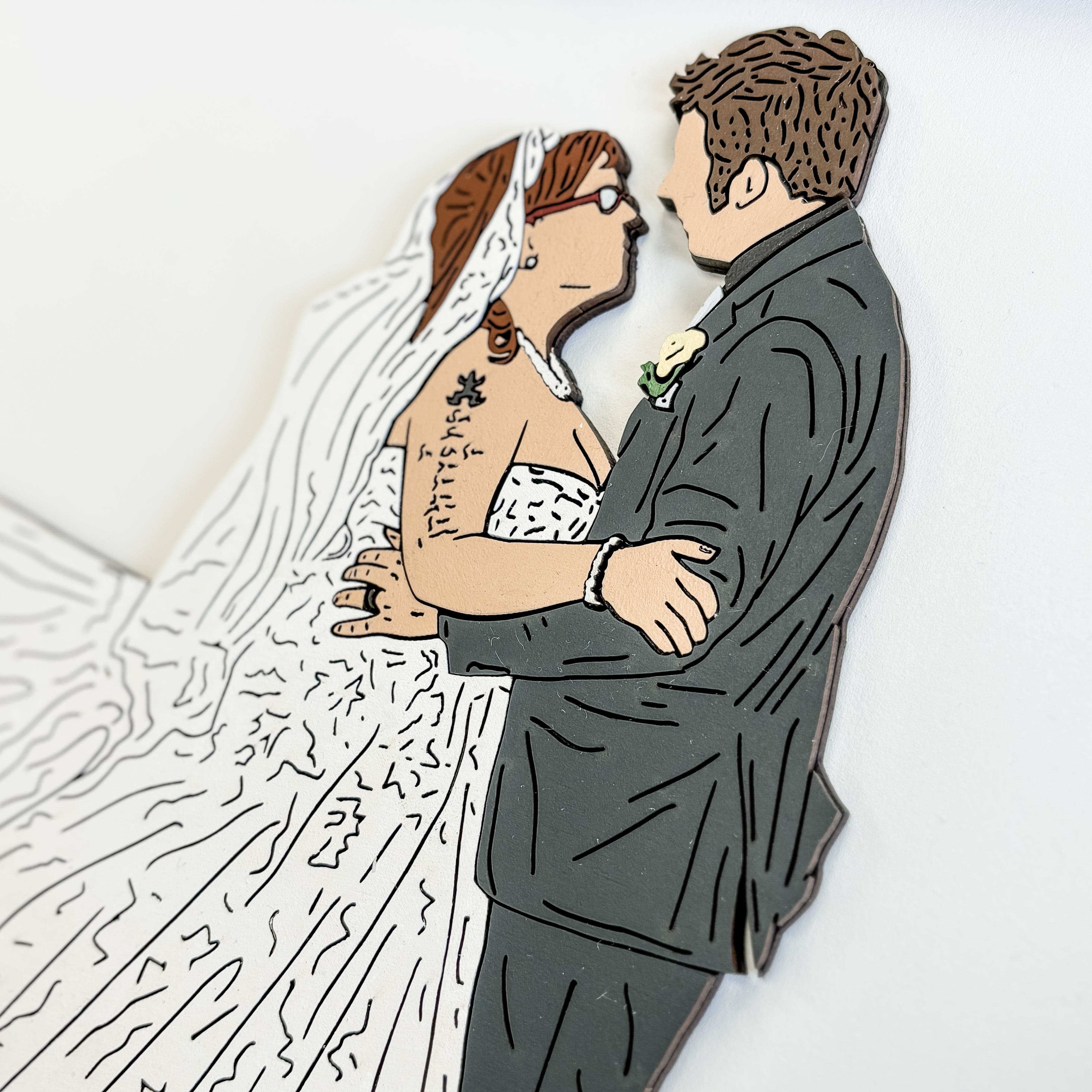 Line Artwork for Couples & Weddings