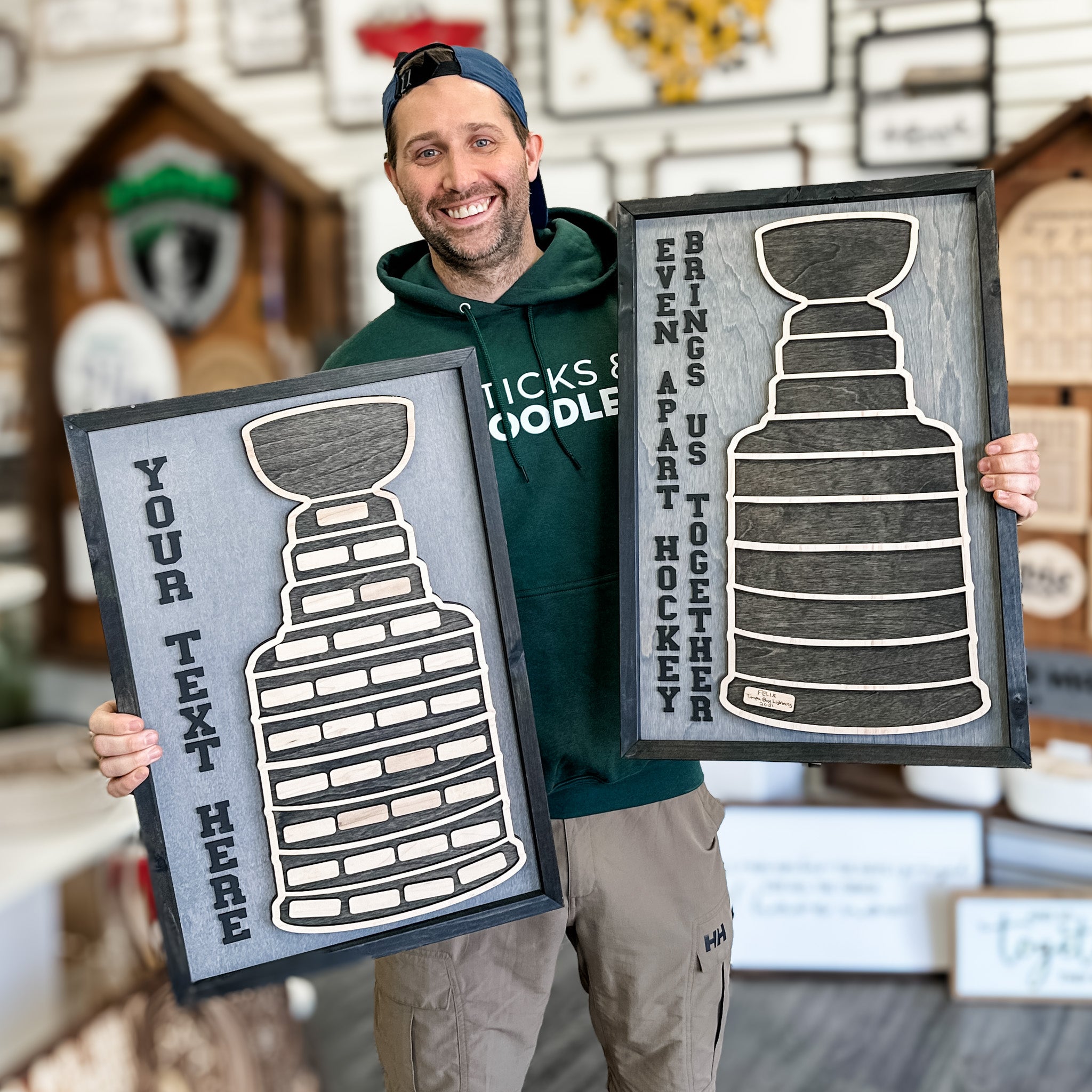 Personalized Championship Trophy Artwork