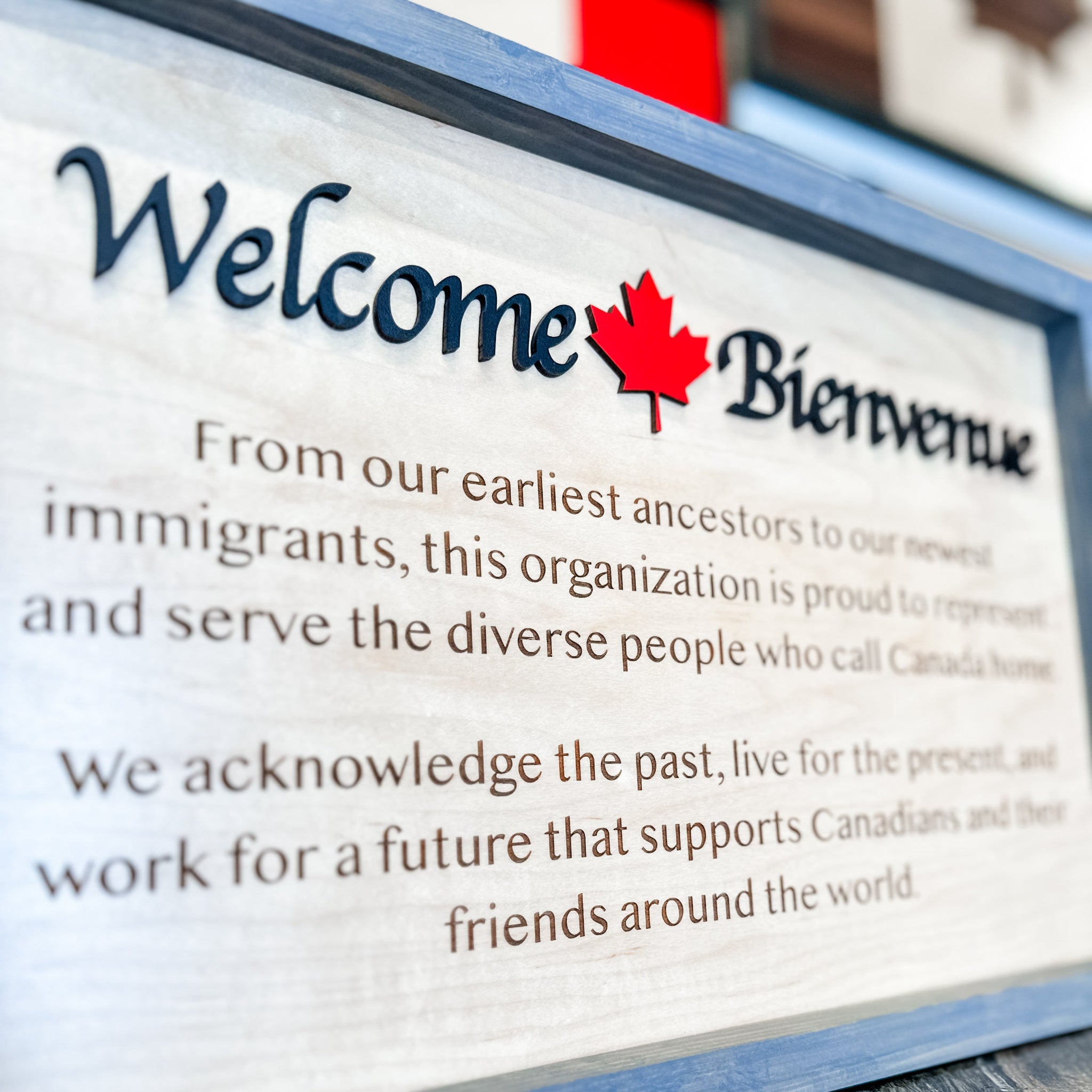 #Sign Type_A Canadian Welcome (18x12)