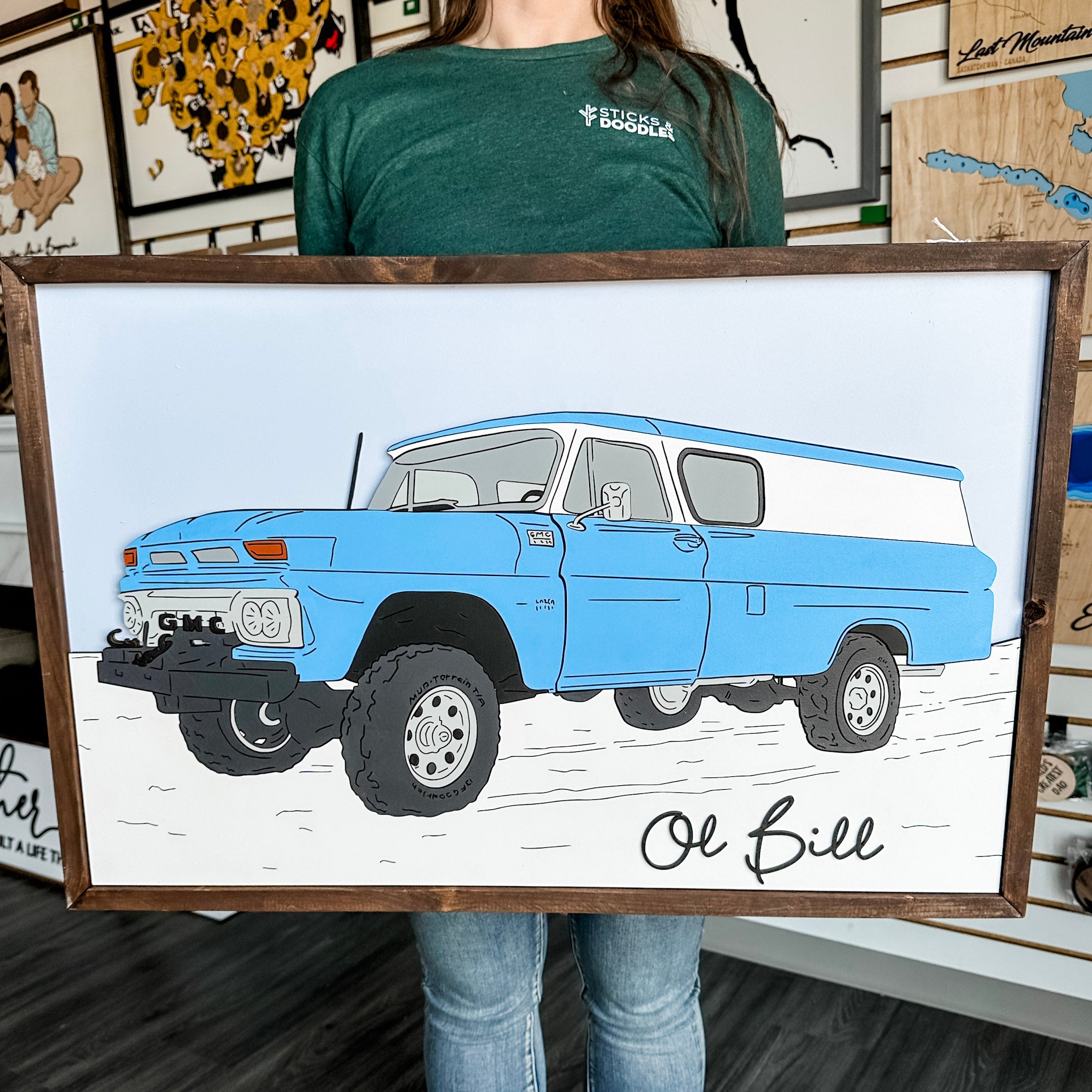 Vehicles & Machines Portrait • Hand-Painted 3D Artwork from Photo