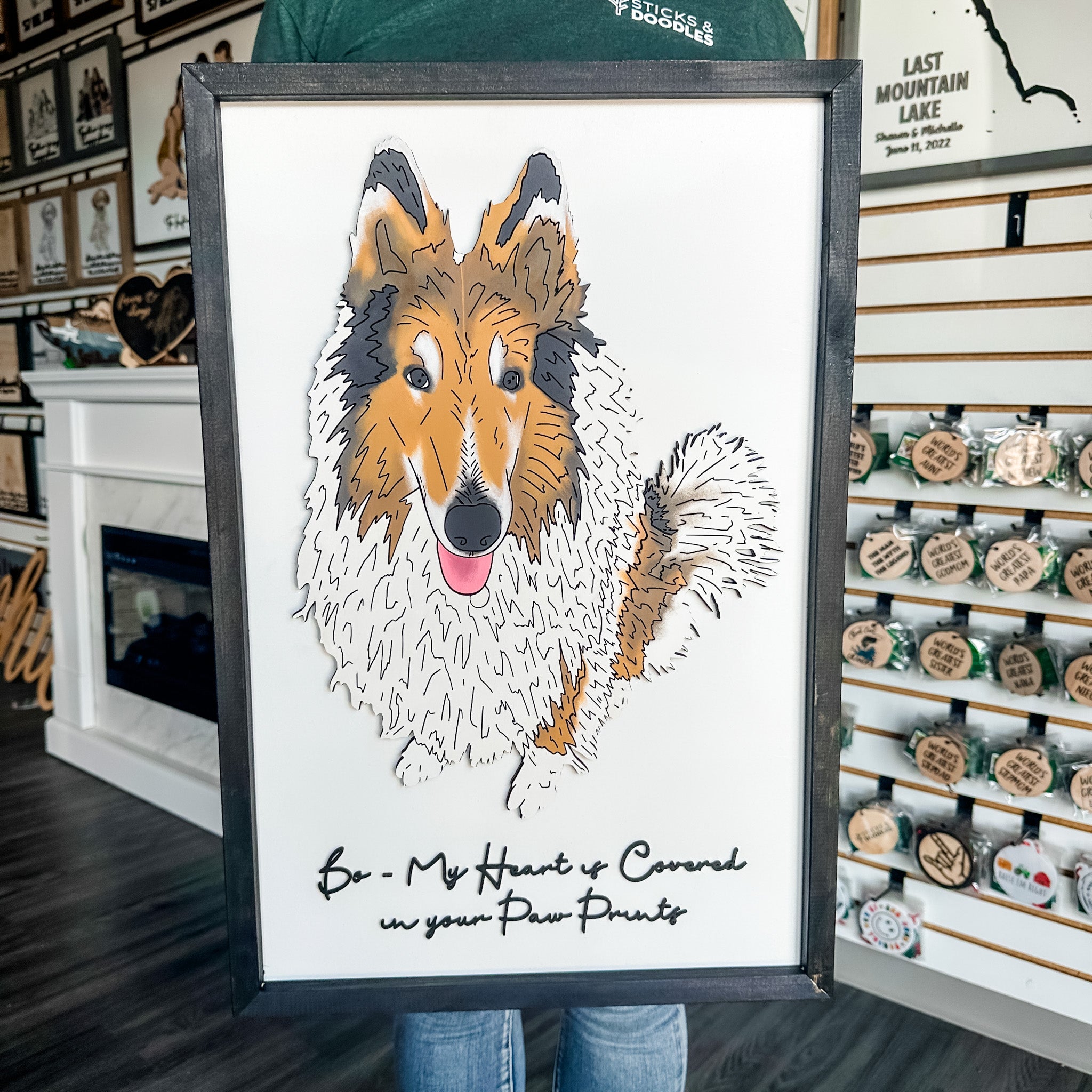 Pet / Animal Line Art for Animal Lovers & Memorials