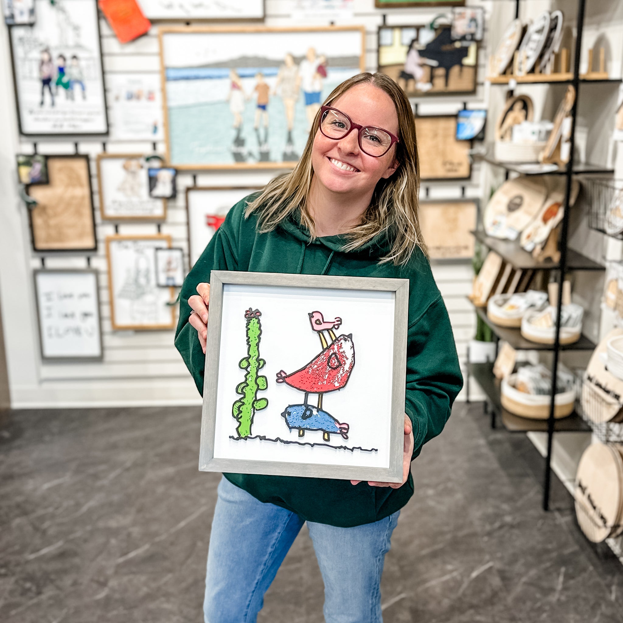 Custom Drawing Photo Artwork