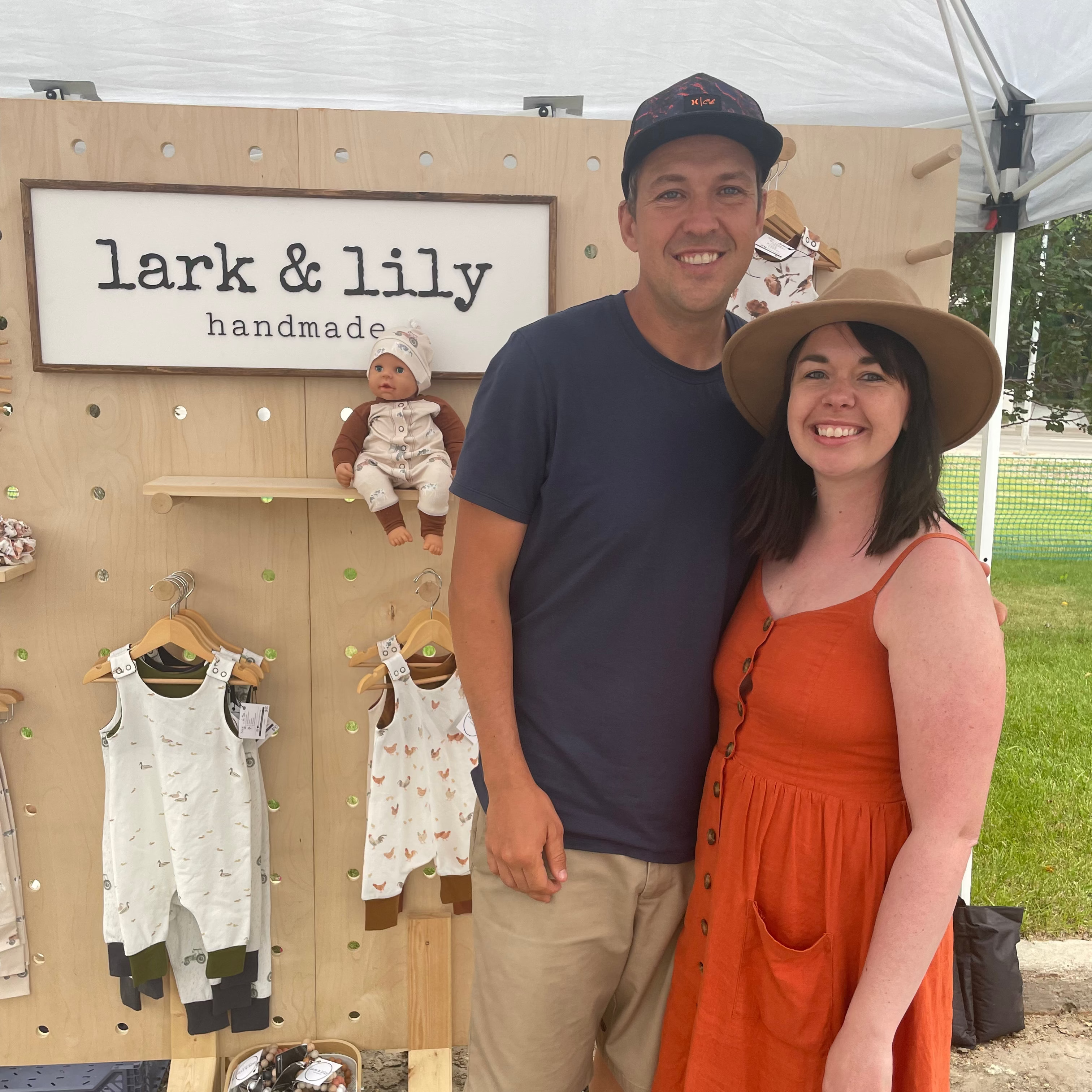 Custom Framed Logo Wood Sign