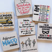 Teacher & Educator • Wood Magnet • For End of School Year / School Christmas Gifts