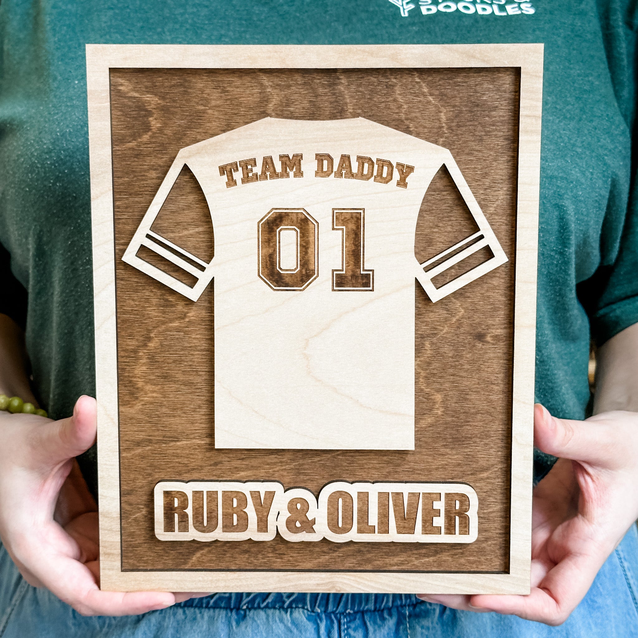 The Family Jersey Mini Sign