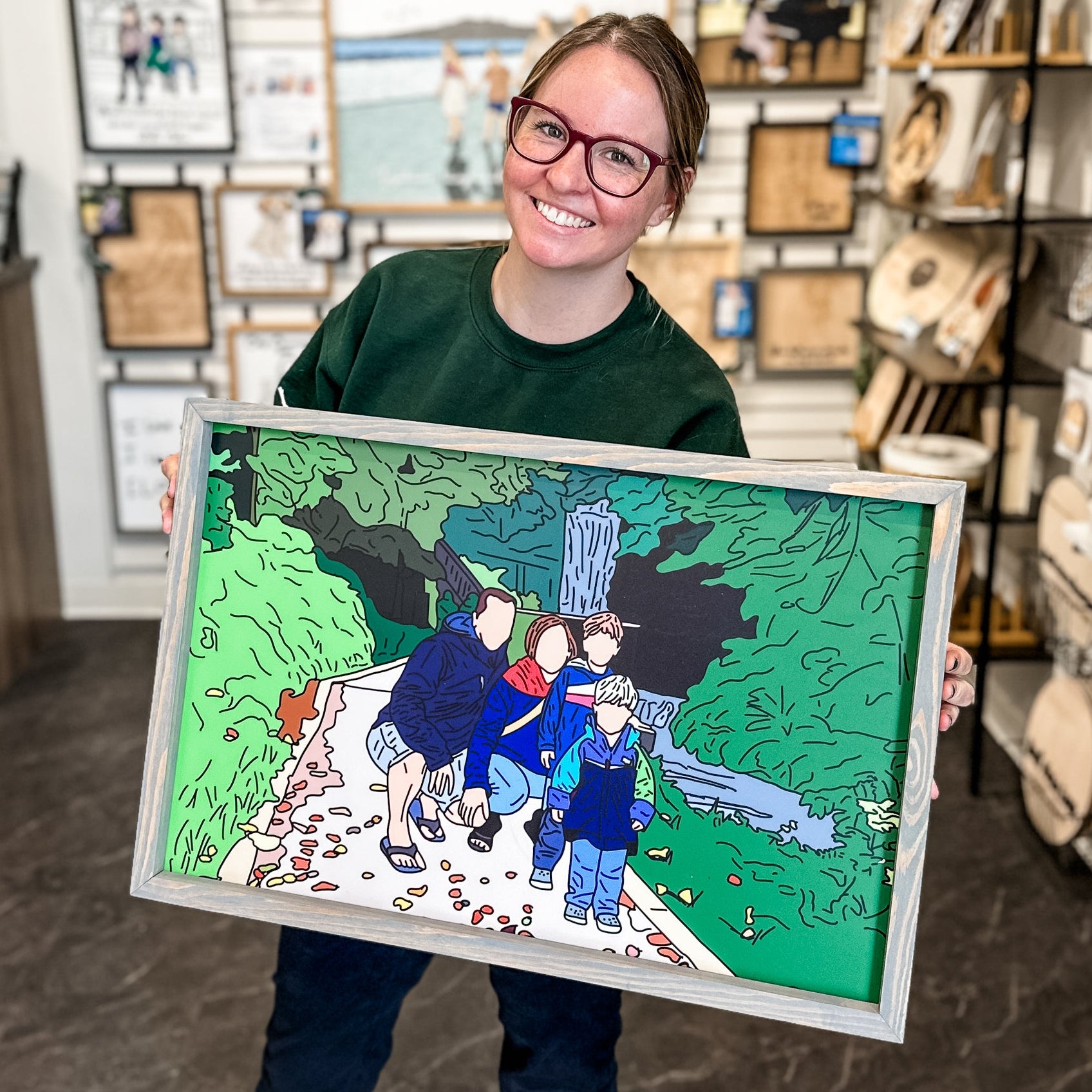 #Art Style_(2 to 4 Weeks) Colour Acrylic Print - Most Popular