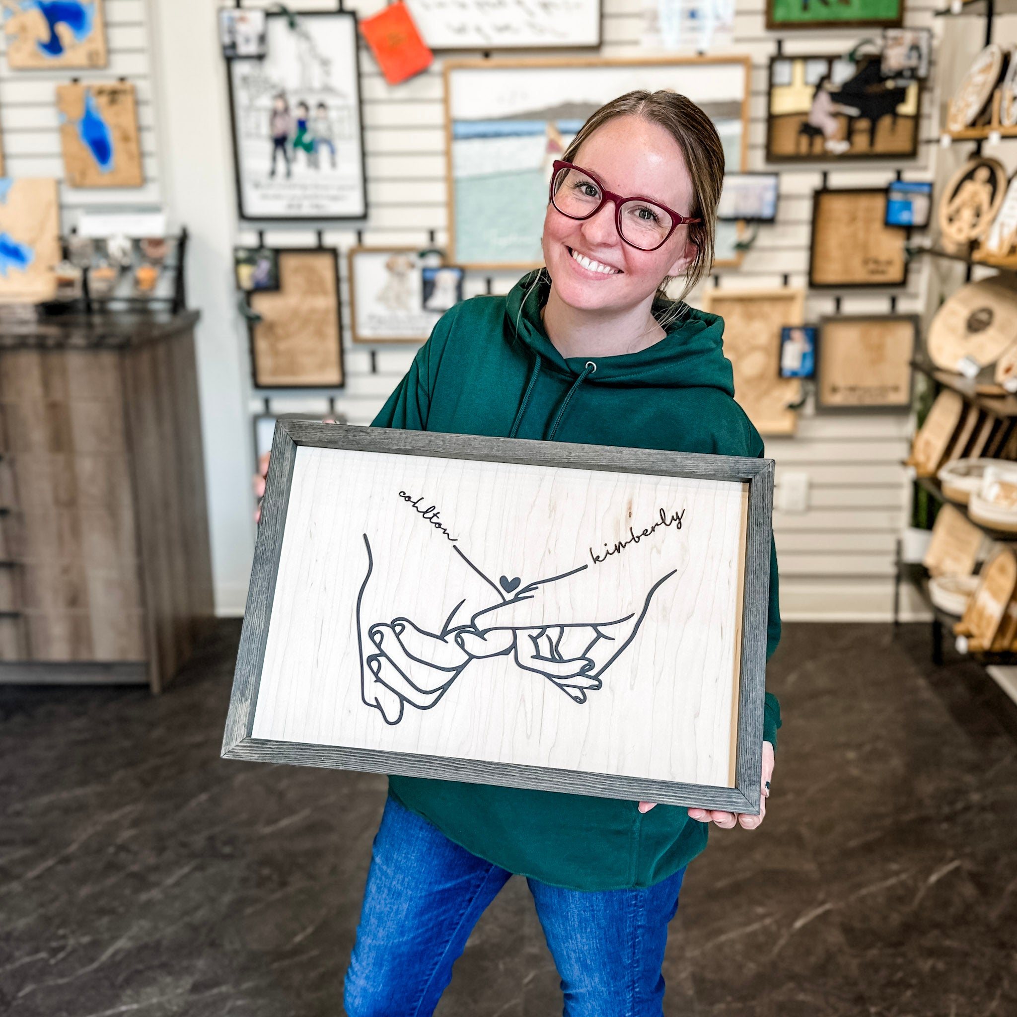 Personalized Pinky Promise Sign