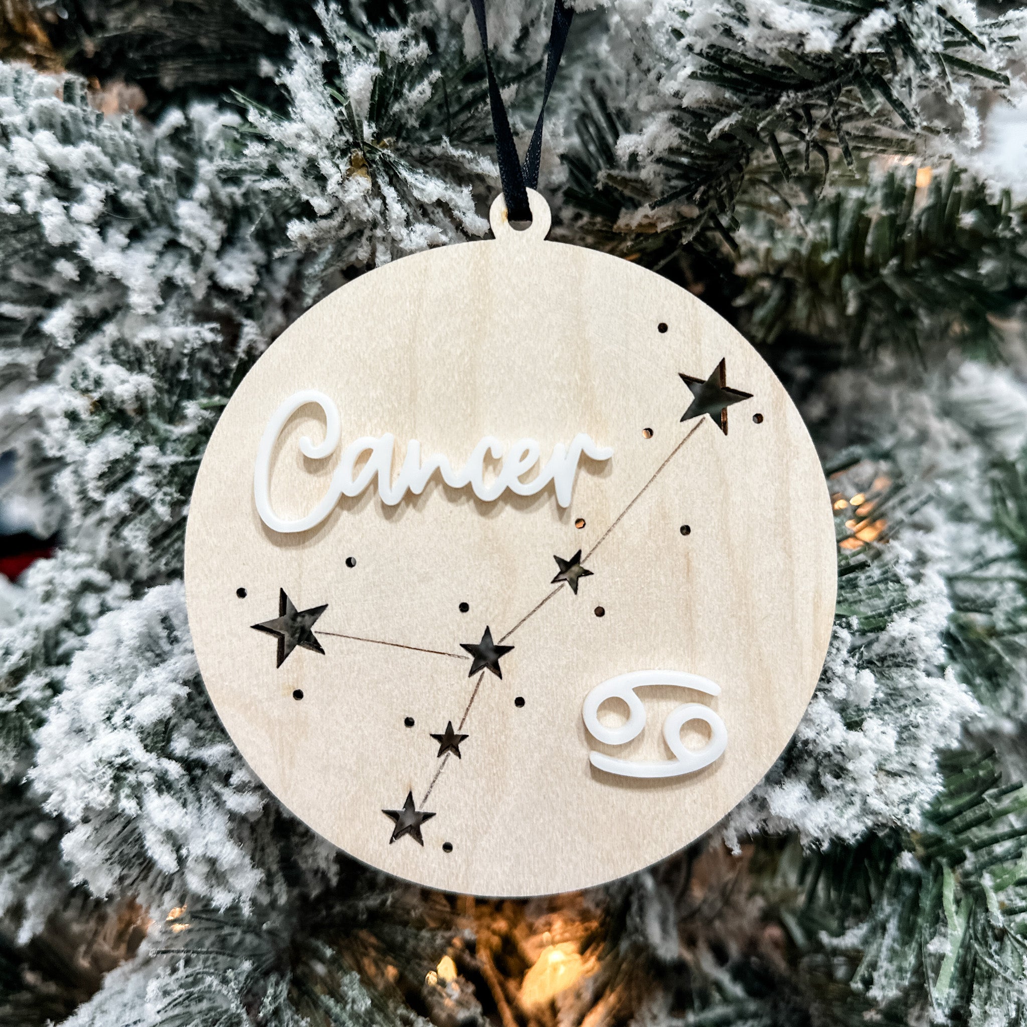 Zodiac Star Signs • Wood Ornament, Magnet, or Mini Sign • For Astrology Lovers