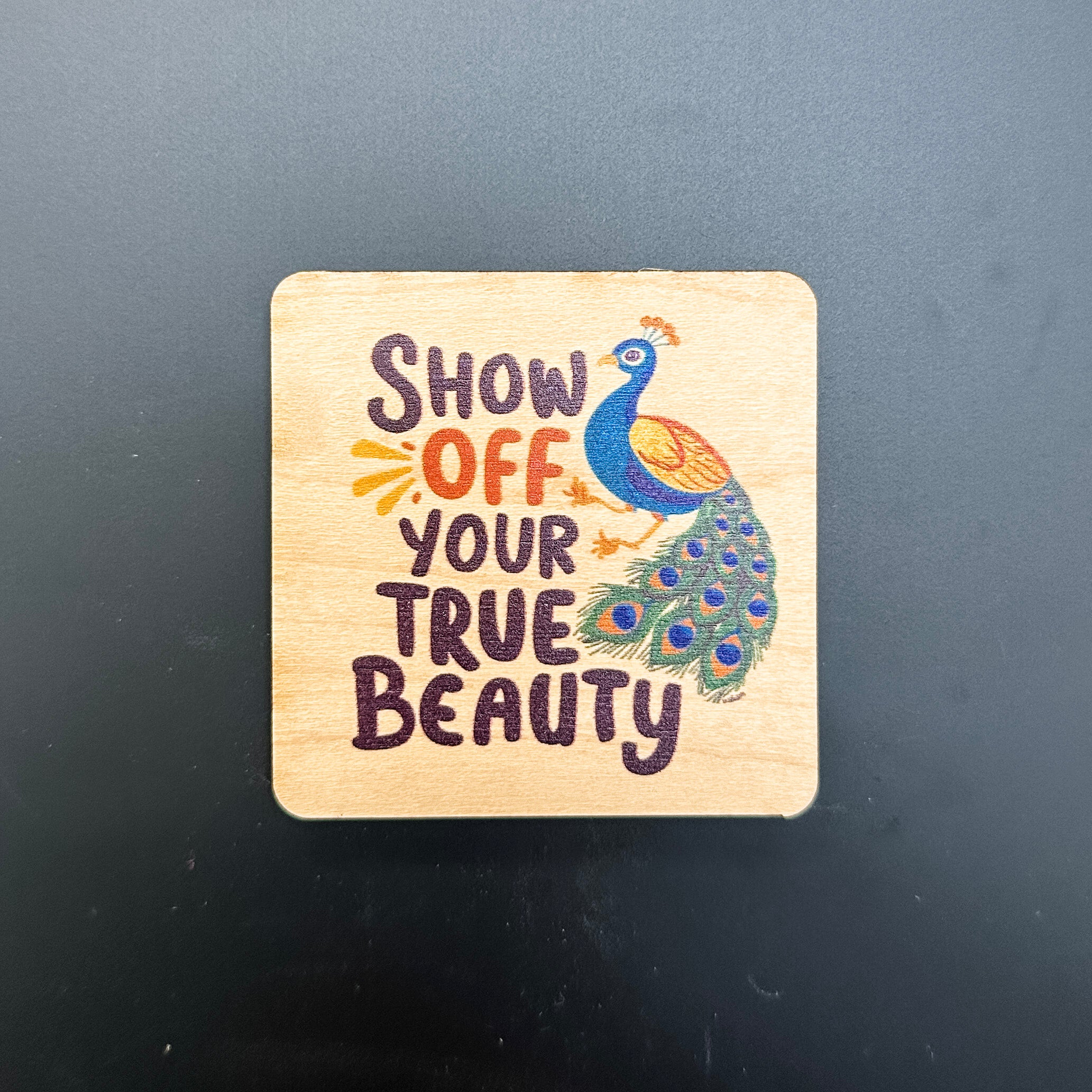 Inspirational | Printed Wood Magnets