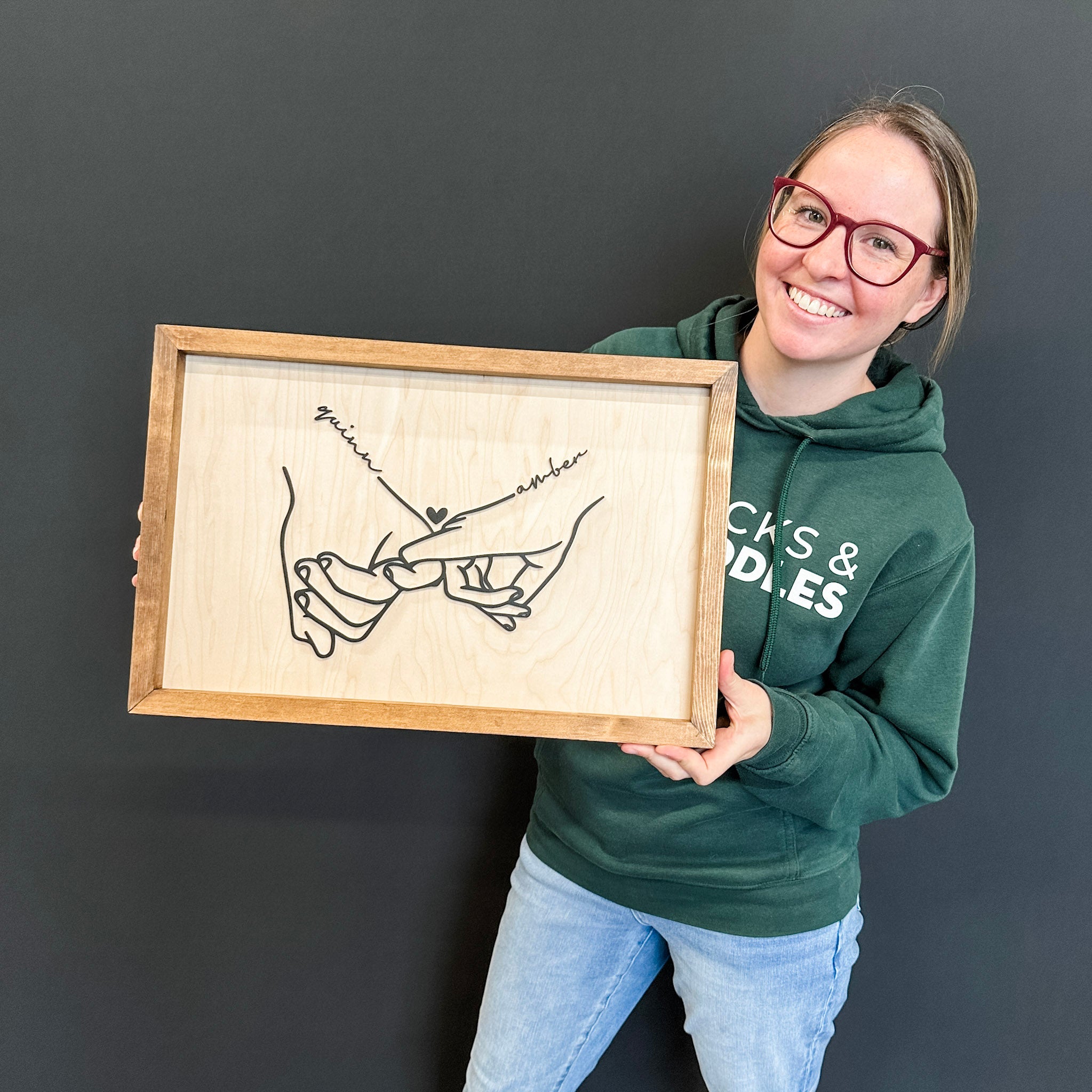 Personalized Pinky Promise Sign