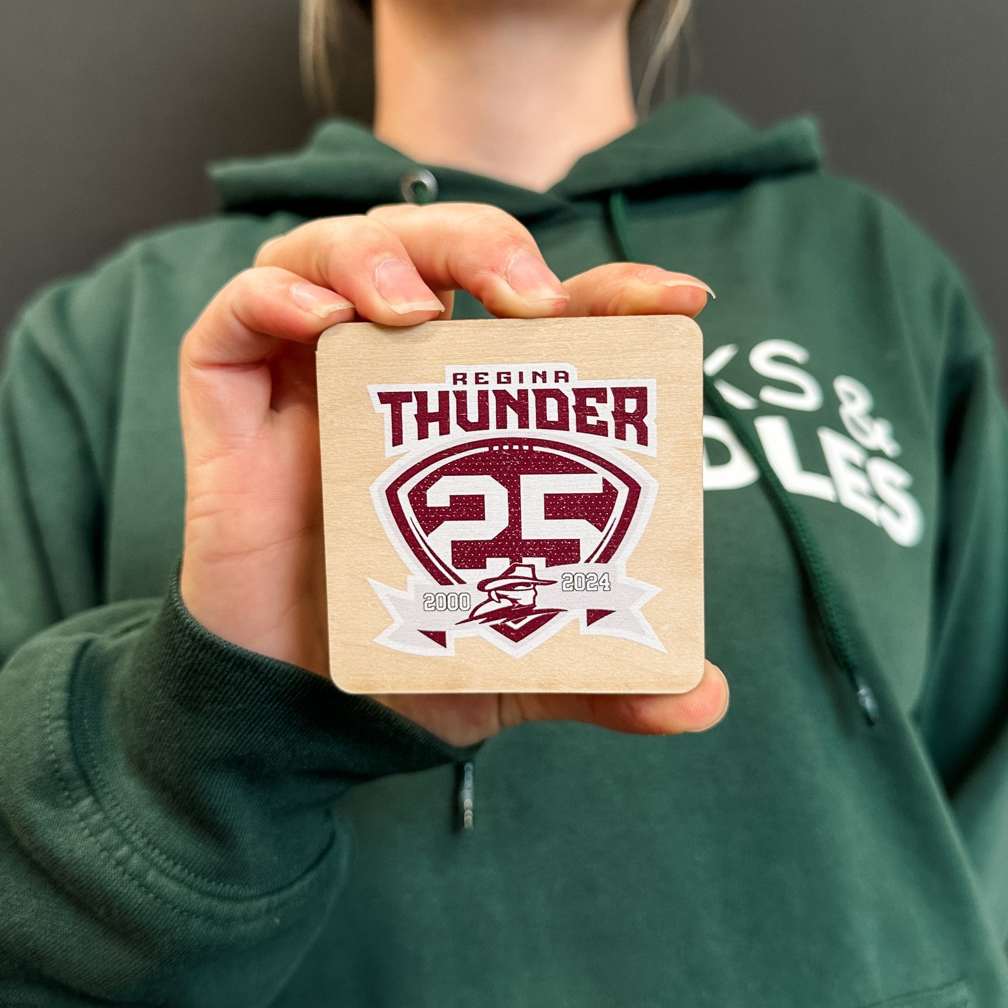 Regina Thunder 25th Anniversary | Wood Ornament or Magnet