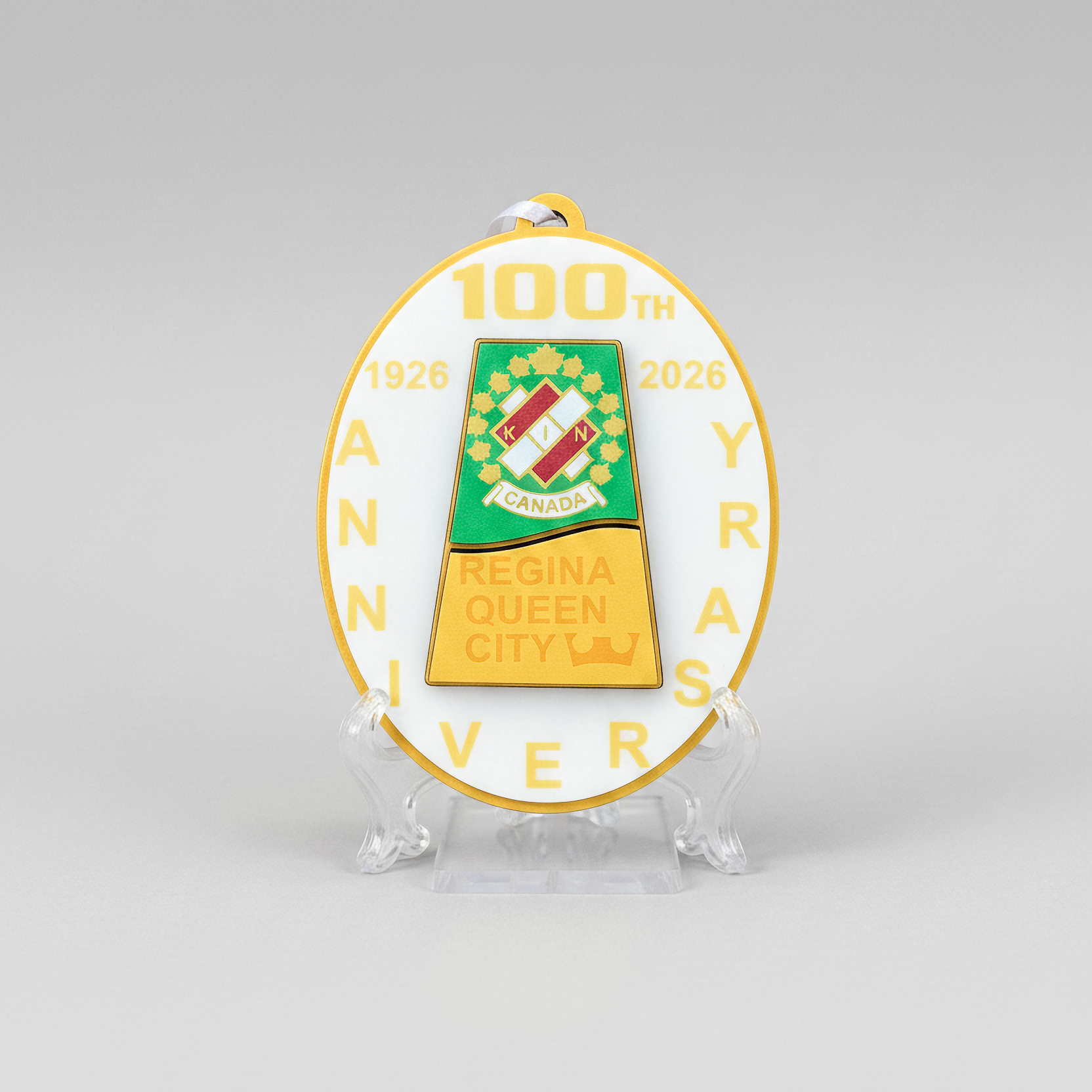 Commemorative Queen City Kinsmen 100 Ornament – Limited Edition