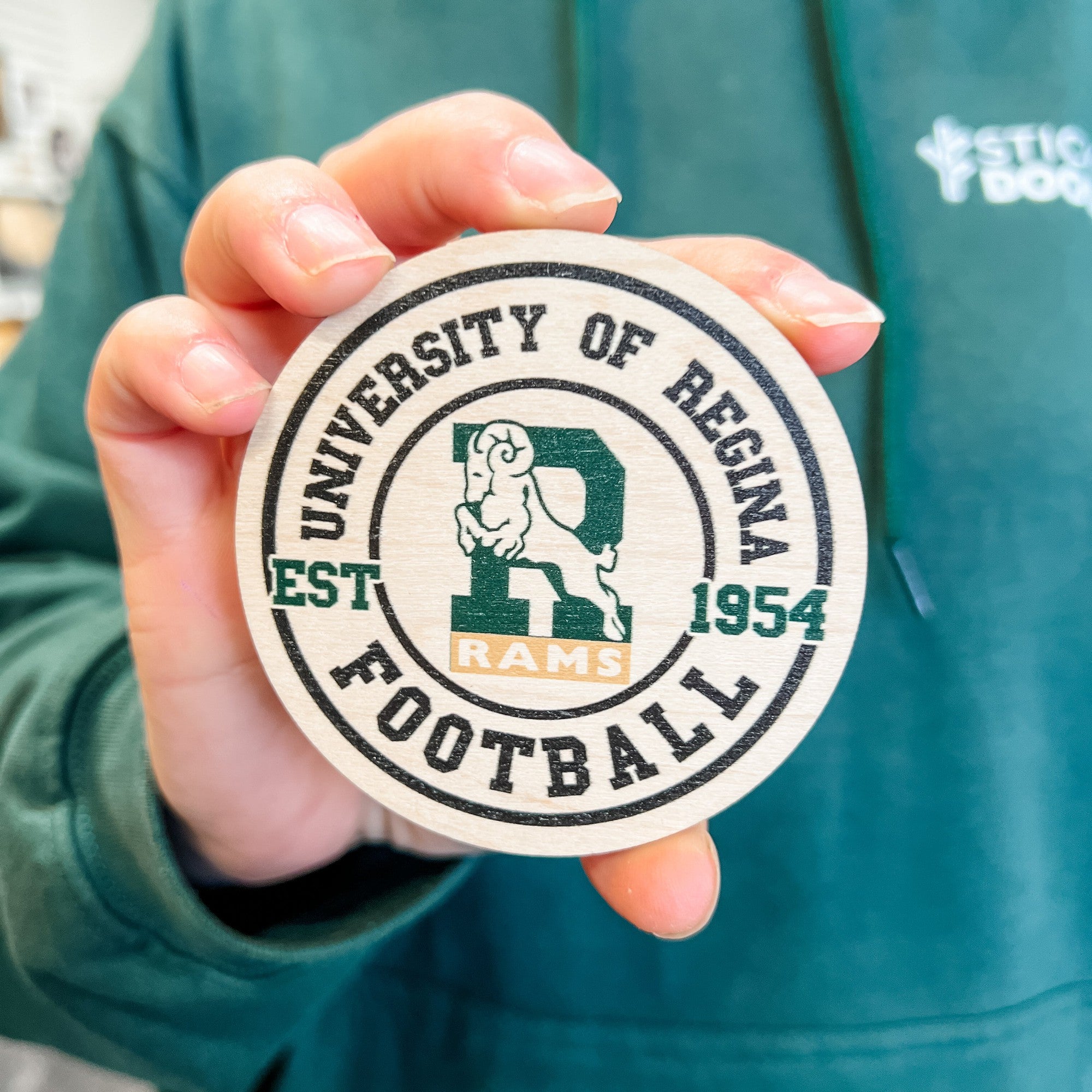 University of Regina Rams | Wood Ornament or Magnet