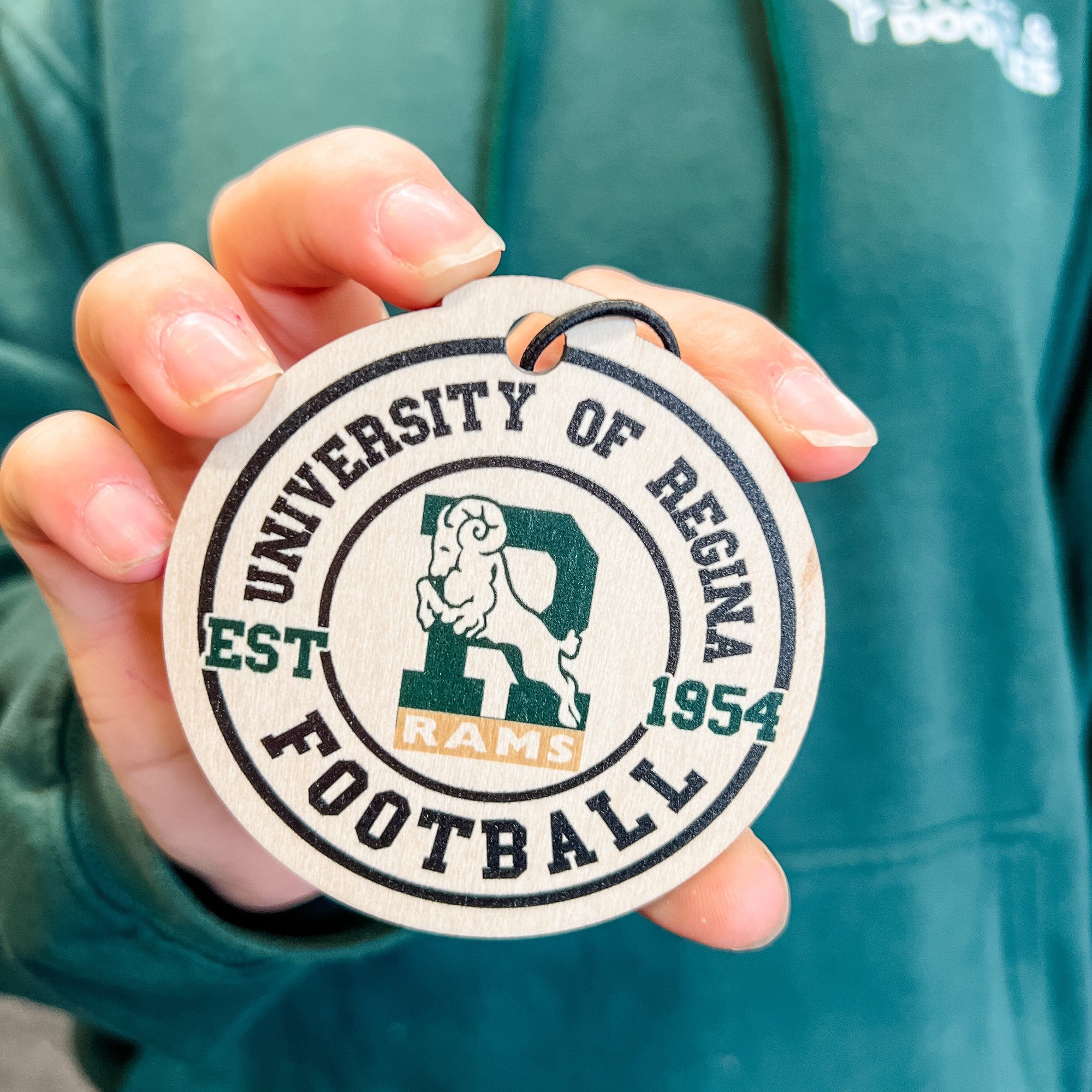 University of Regina Rams | Wood Ornament or Magnet