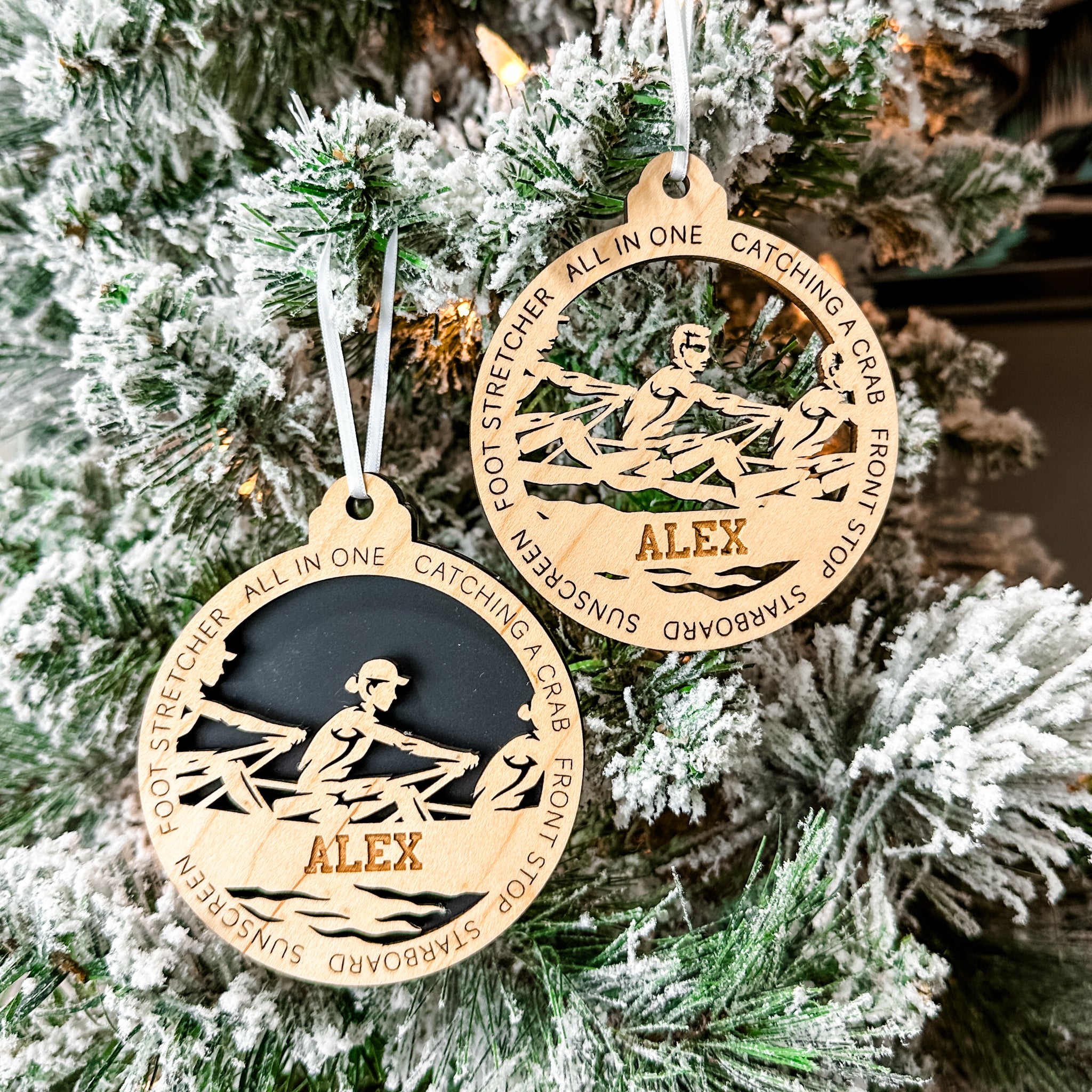 Personalized Sports & Recreation | 3D Wood Ornaments