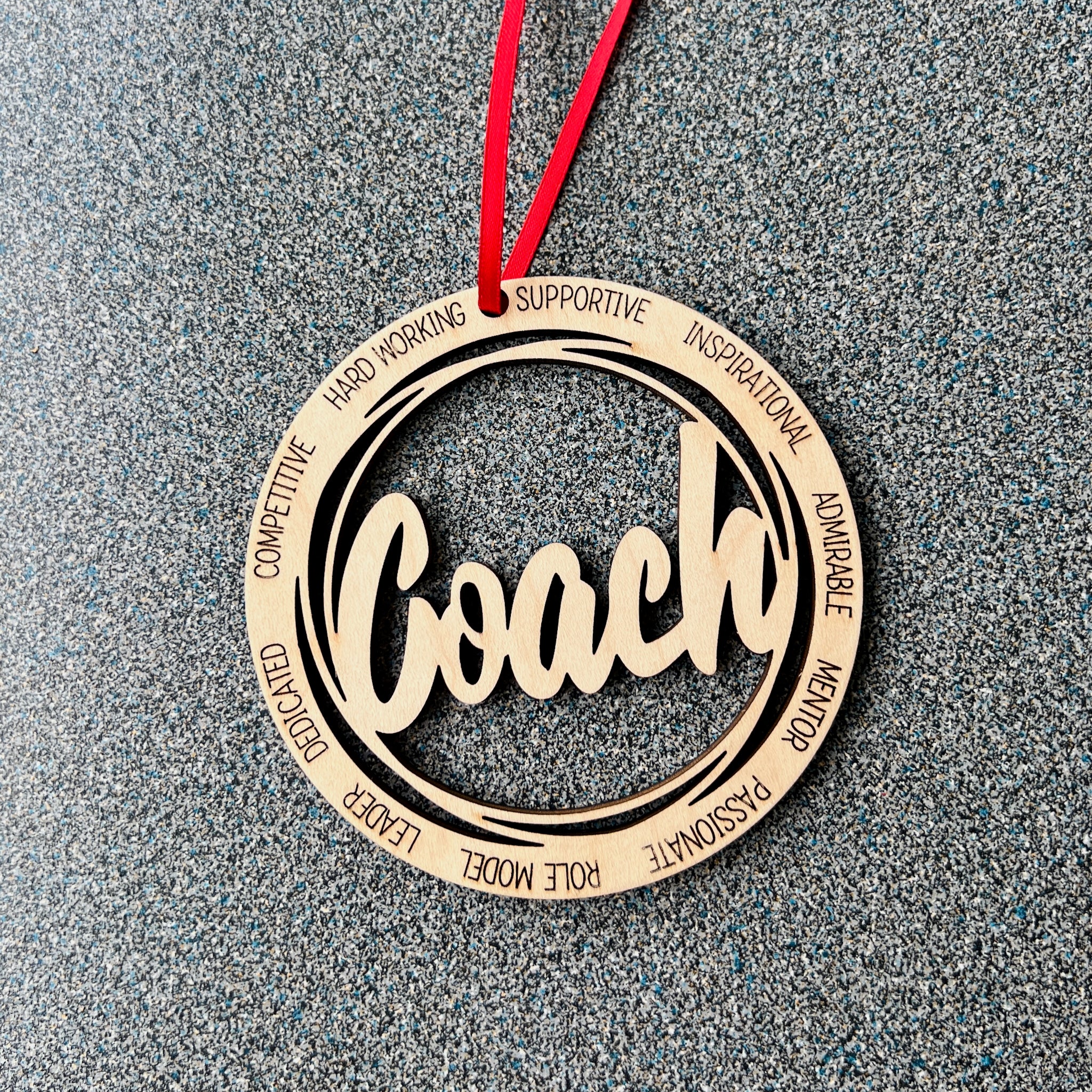 Descriptive Coach Ornament