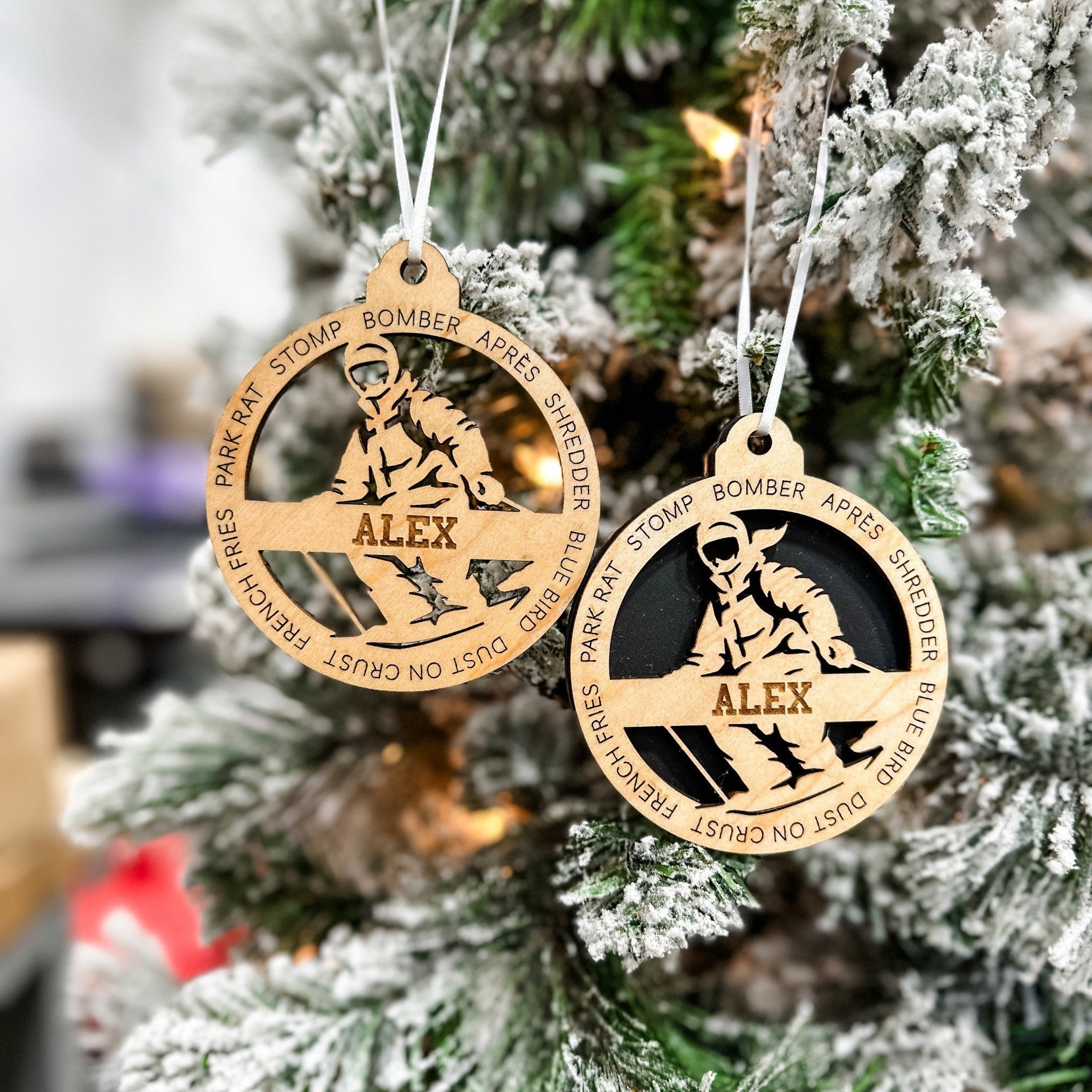 Personalized Sports & Recreation | 3D Wood Ornaments