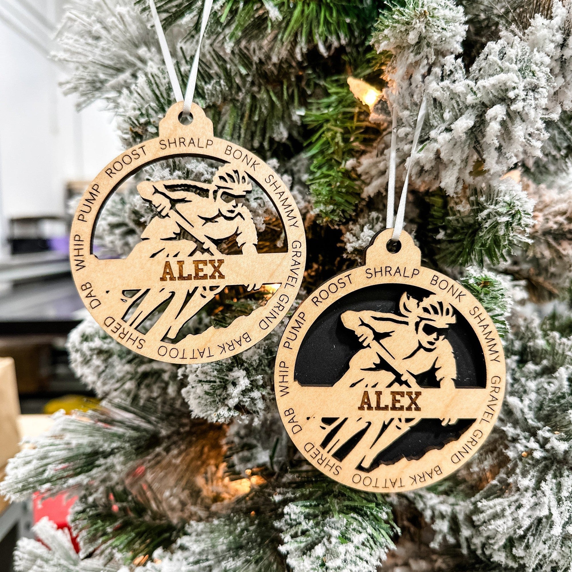 Personalized Sports & Recreation | 3D Wood Ornaments