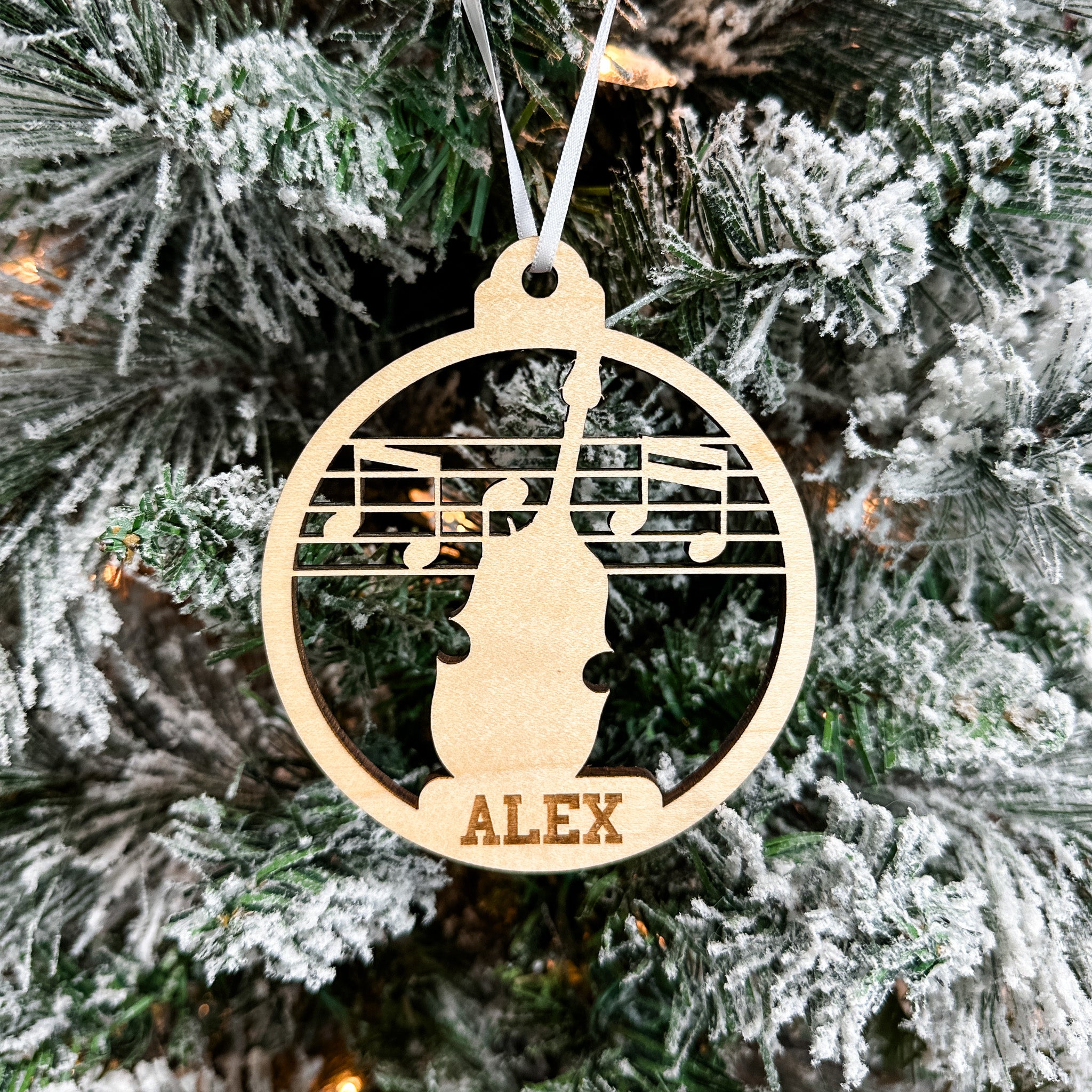 Personalized Music & Dance | 3D Wood Ornaments